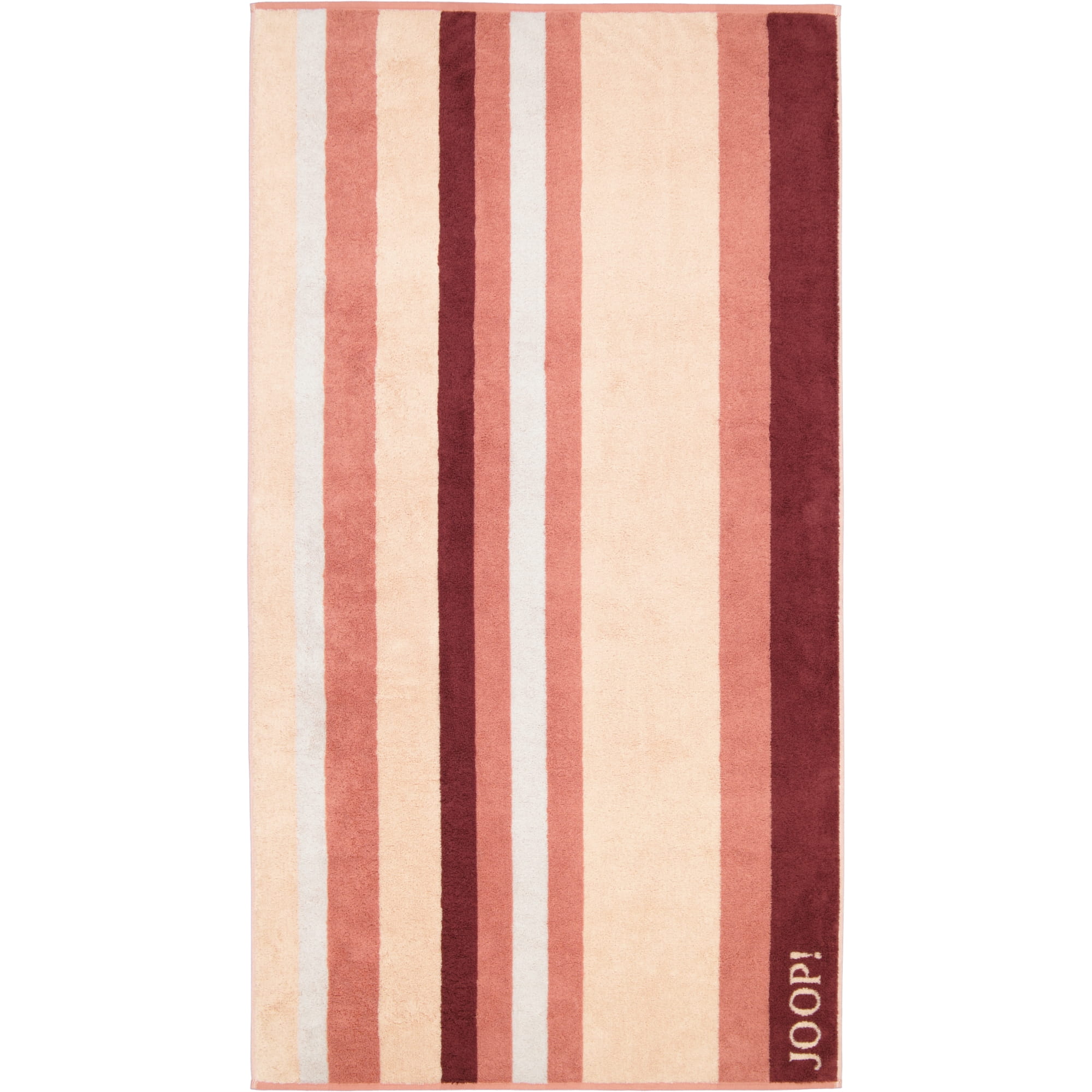 JOOP! Handtücher Vibe Streifen 1698 puder - 22 - Duschtuch 80x150 cm
