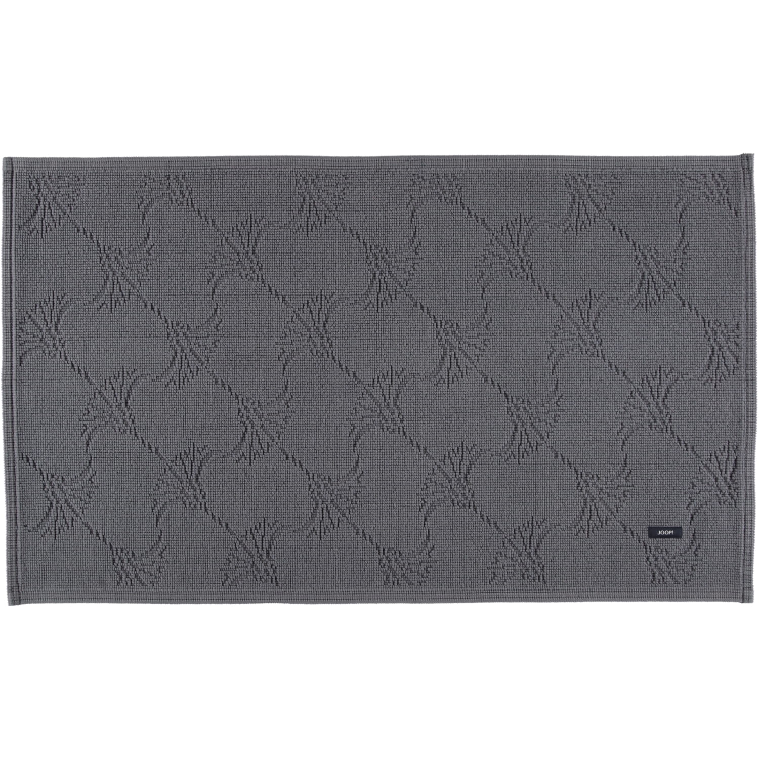 JOOP! - Badteppich New Cornflower 60 - Farbe: Light Anthrazit - 413 - 70x120 cm