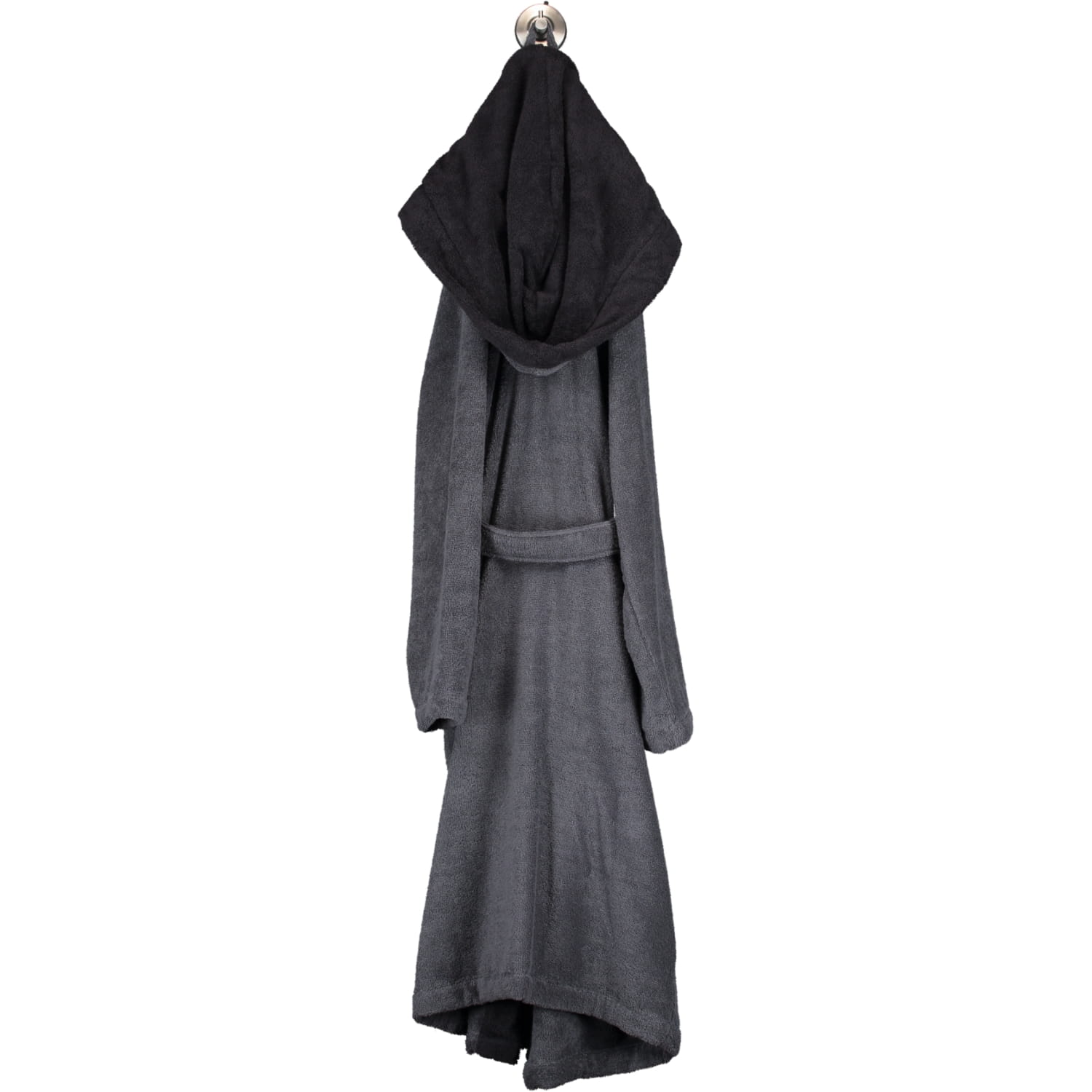 bugatti Herren Bademantel Kapuze Stefano - Farbe: graphit - 766 - L