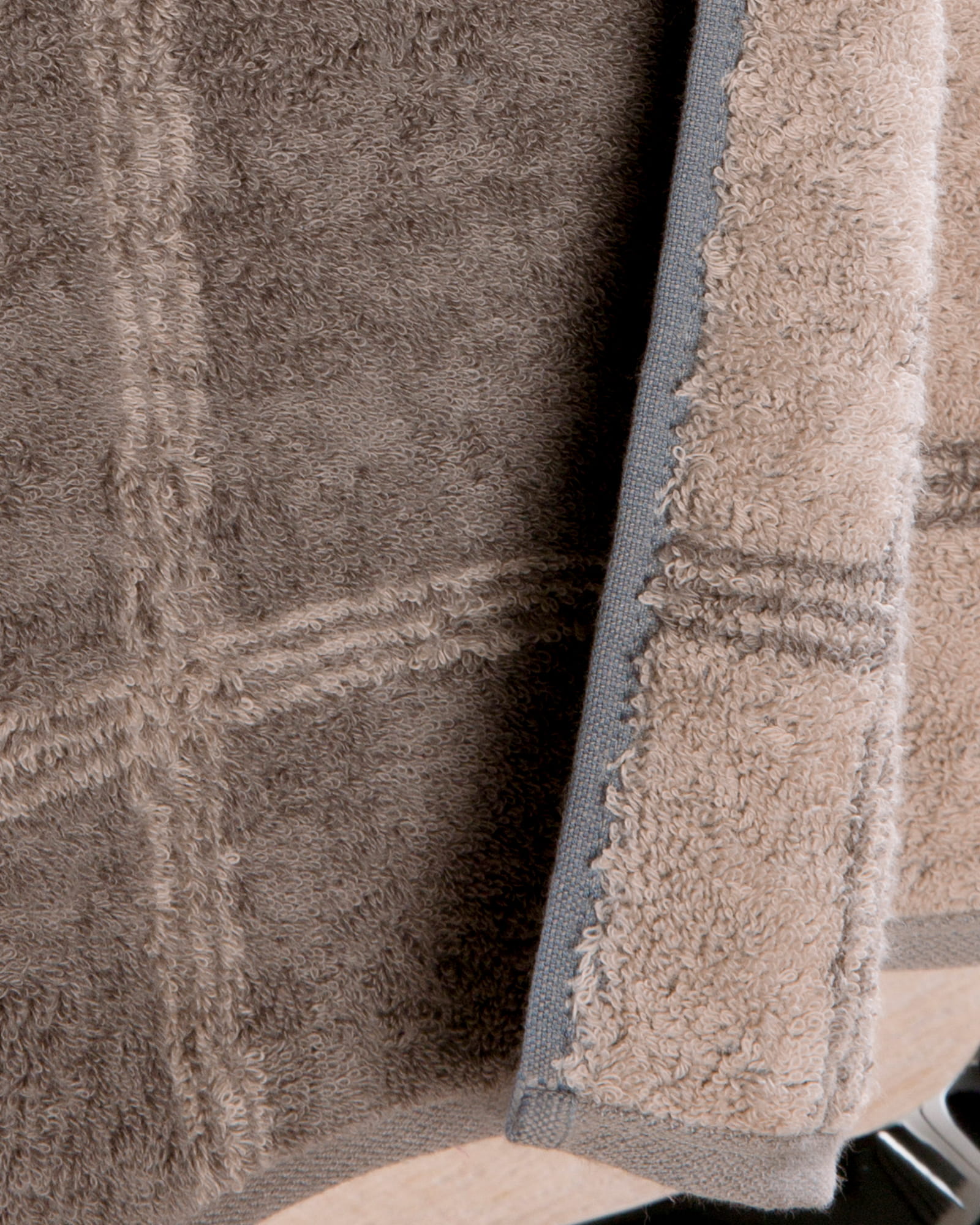 Cawö - Luxury Home Two-Tone 590 - Farbe: graphit - 70 - Seiflappen 30x30 cm