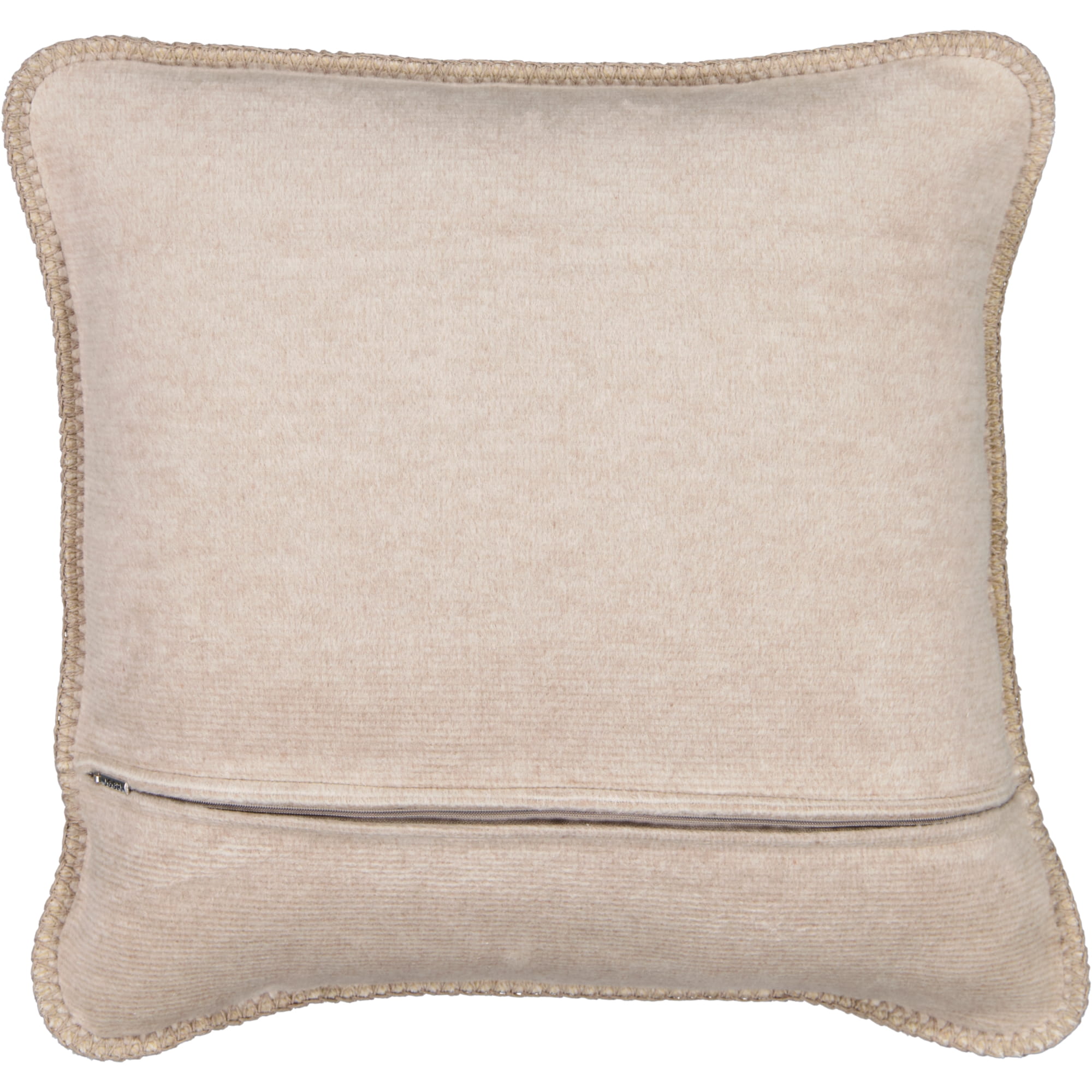 JOOP! Kissenhülle Melange-Doubleface - Größe: 50x50 cm - Farbe: Natur-Sand