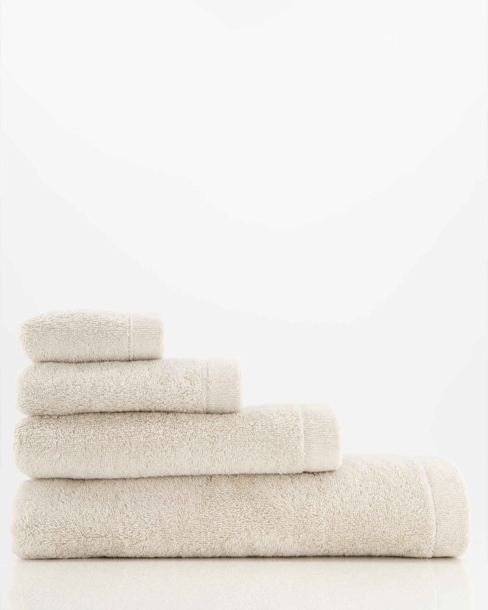 Cawö Handtücher Lifestyle Uni 7007 travertin - 366 - Seiflappen 30x30 cm