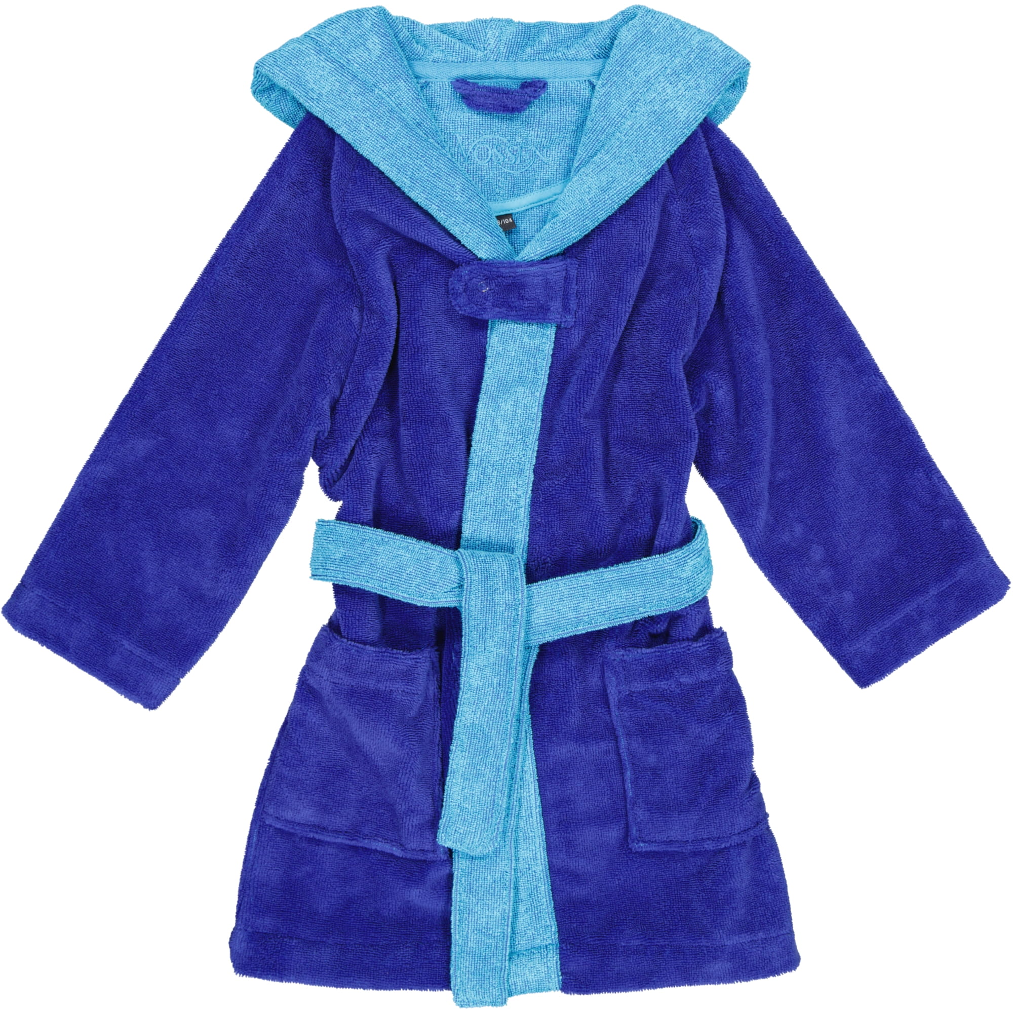Vossen Kinderbademäntel Kinder Kapuze Bixie reflex blue/ice blue - 0008 - 98/104