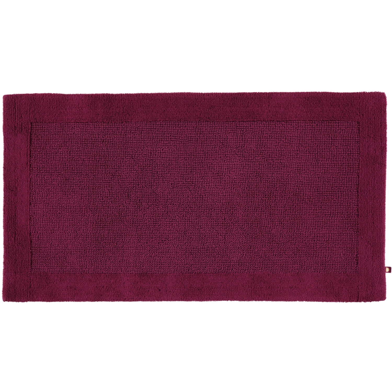 Rhomtuft - Badteppiche Prestige - Farbe: berry - 237 - 70x130 cm