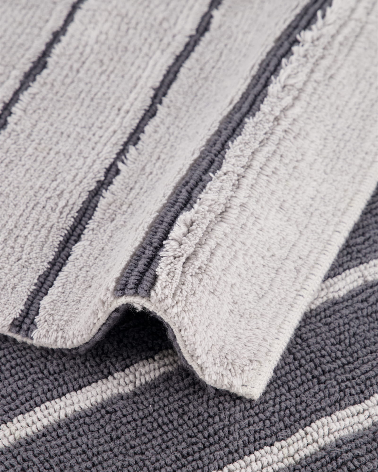 Cawö Home Badteppiche Balance Streifen 1008 platin - 77