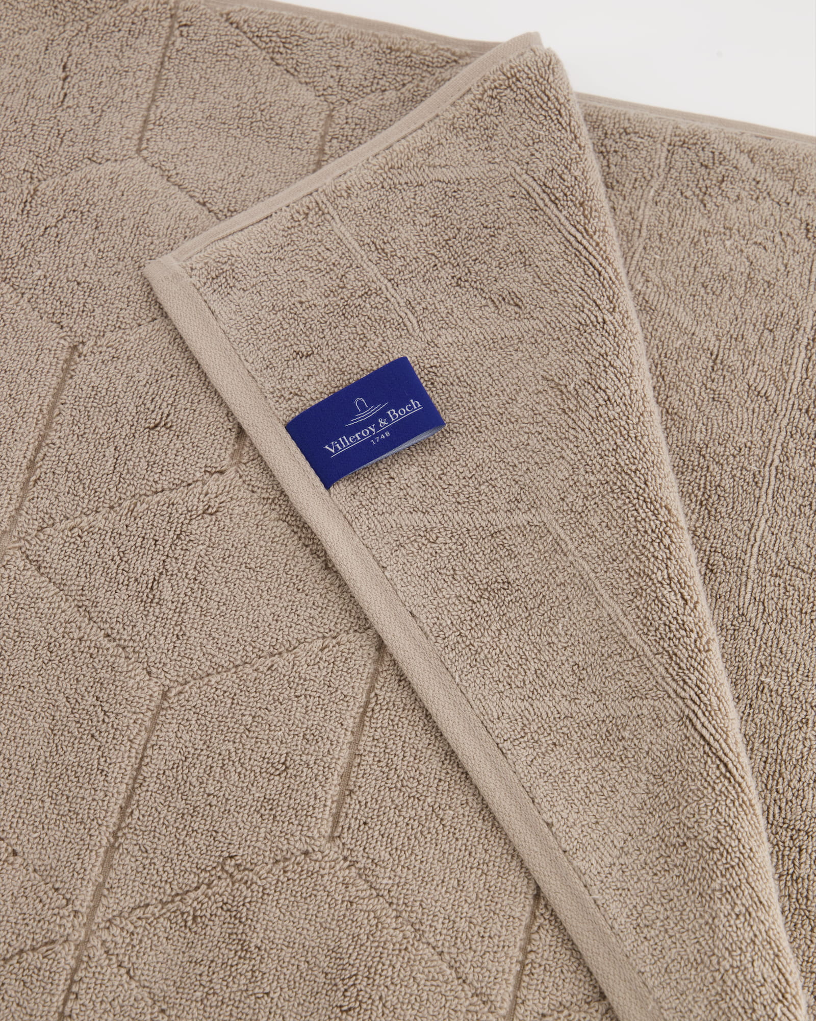 Villeroy & Boch Badematte Carré 2553 - 50x80 cm - Farbe: sand - 339