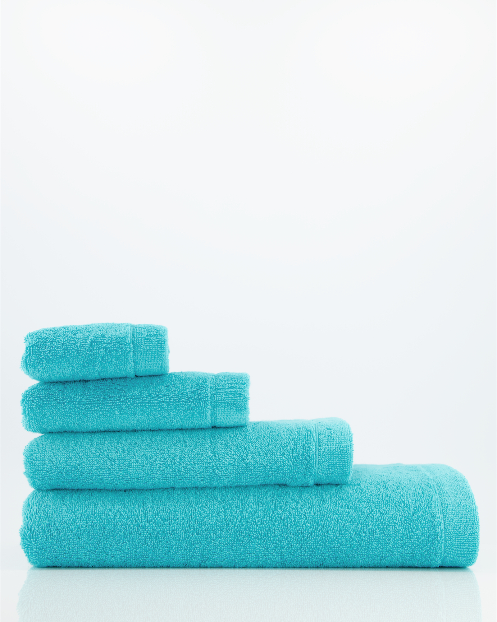 Cawö Handtücher Lifestyle Uni 7007 türkis - 430 - Seiflappen 30x30 cm