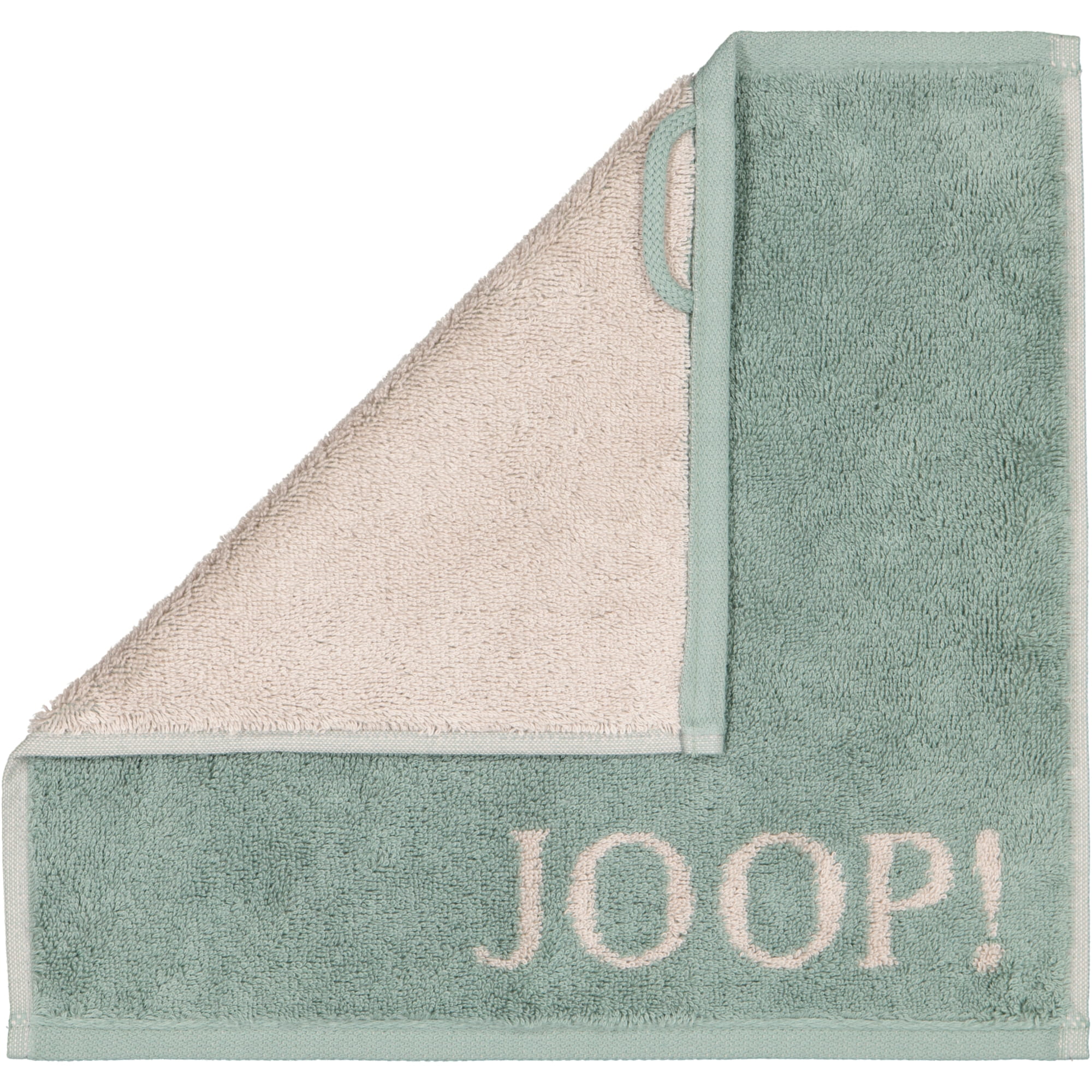 JOOP! Handtücher Classic Doubleface 1600 Pinie - 43 - Seiflappen 30x30 cm