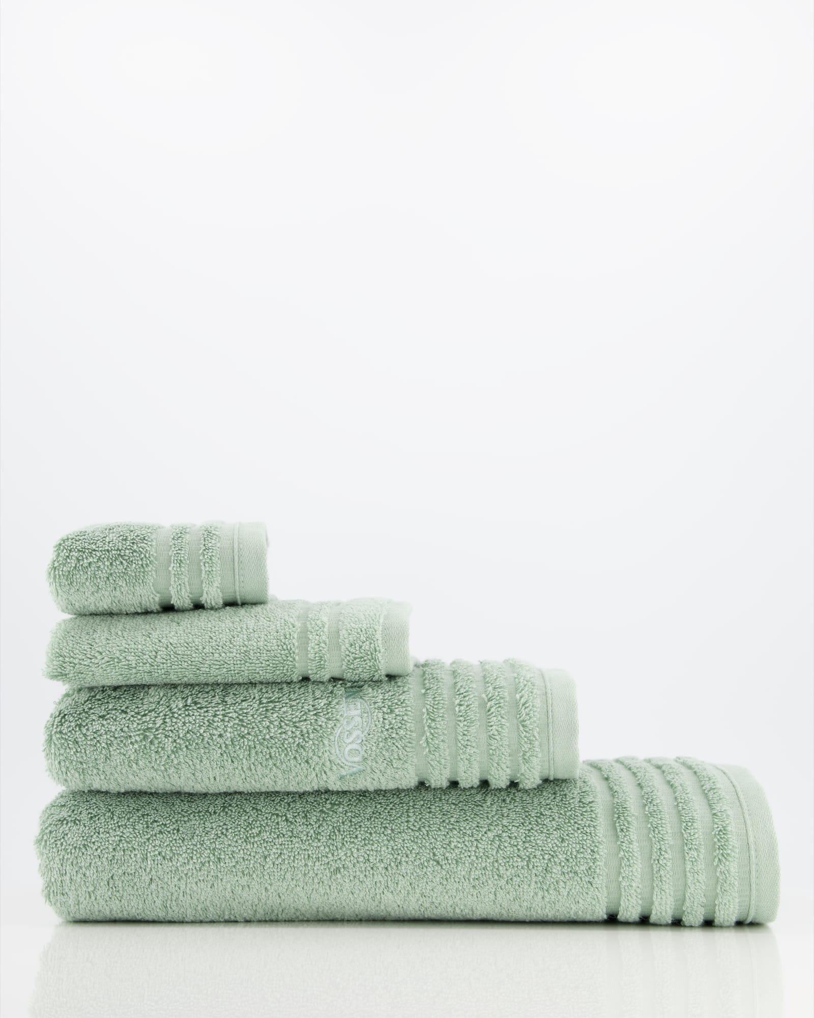 Vossen Vienna Style Supersoft - Farbe: soft green - 5305 - Seiflappen 30x30 cm