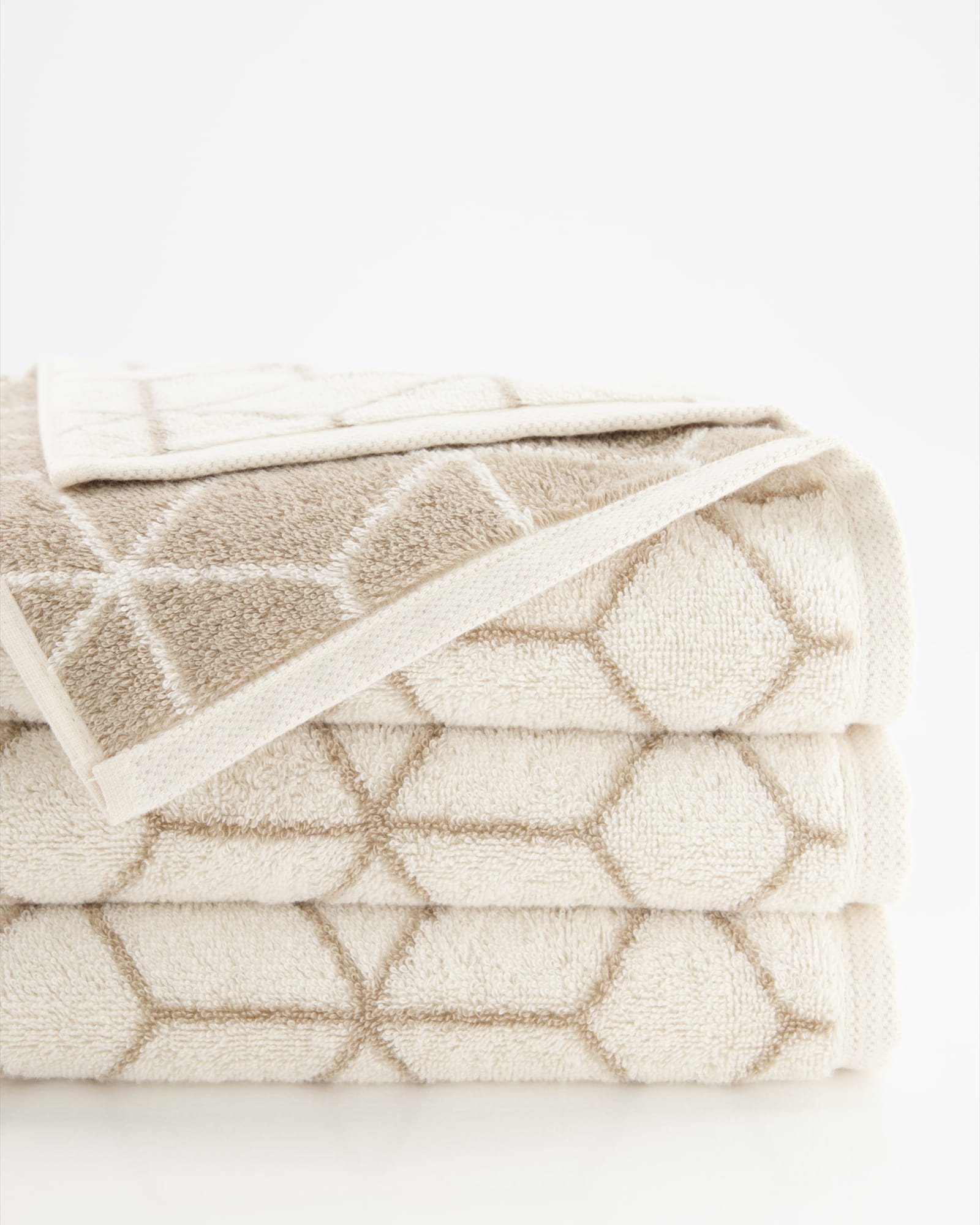 Villeroy & Boch Handtücher Coordinates Carré 2557 - Farbe: cashmere - 33