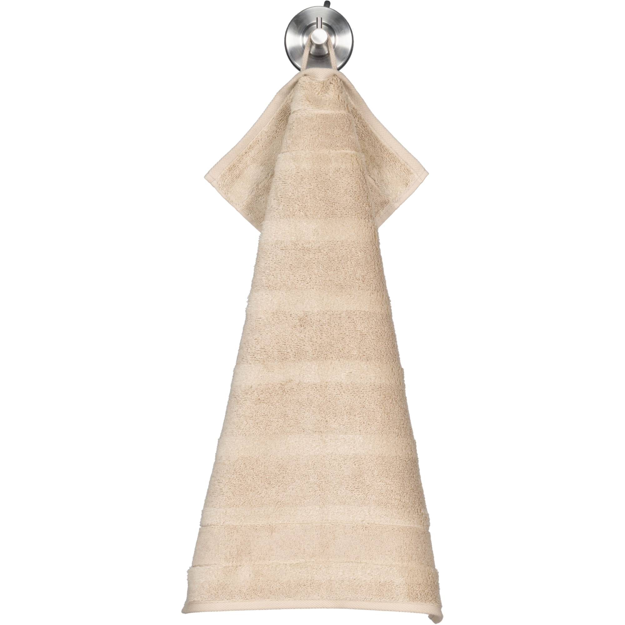 Cawö - Noblesse2 1002 - Farbe: 375 - sand - Gästetuch 30x50 cm