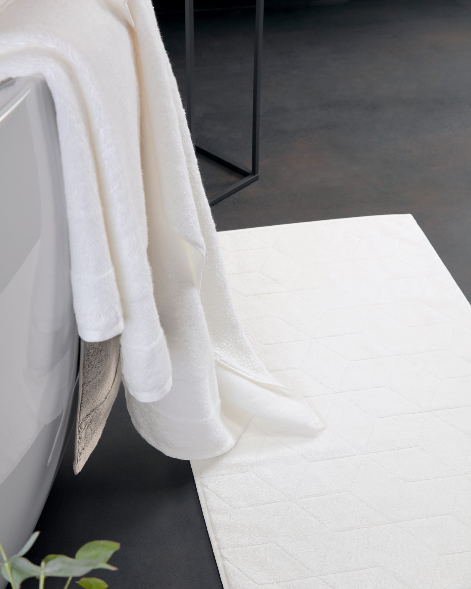 Villeroy & Boch Badematte Carré 2553 - 50x80 cm - Farbe: stone - 727