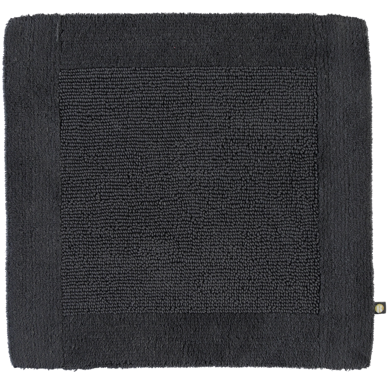 Rhomtuft - Badteppiche Prestige - Farbe: zinn - 02 - 60x60 cm