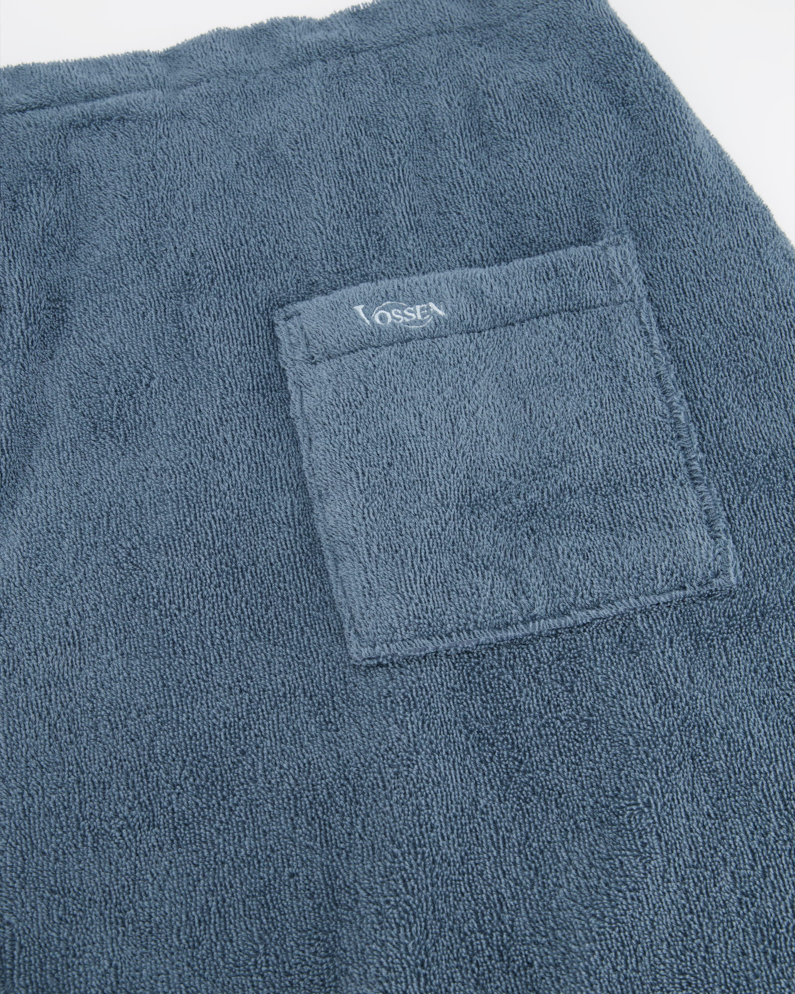 Vossen Saunakilts Herren Lars cadet blue - 7510 - 60x160 cm