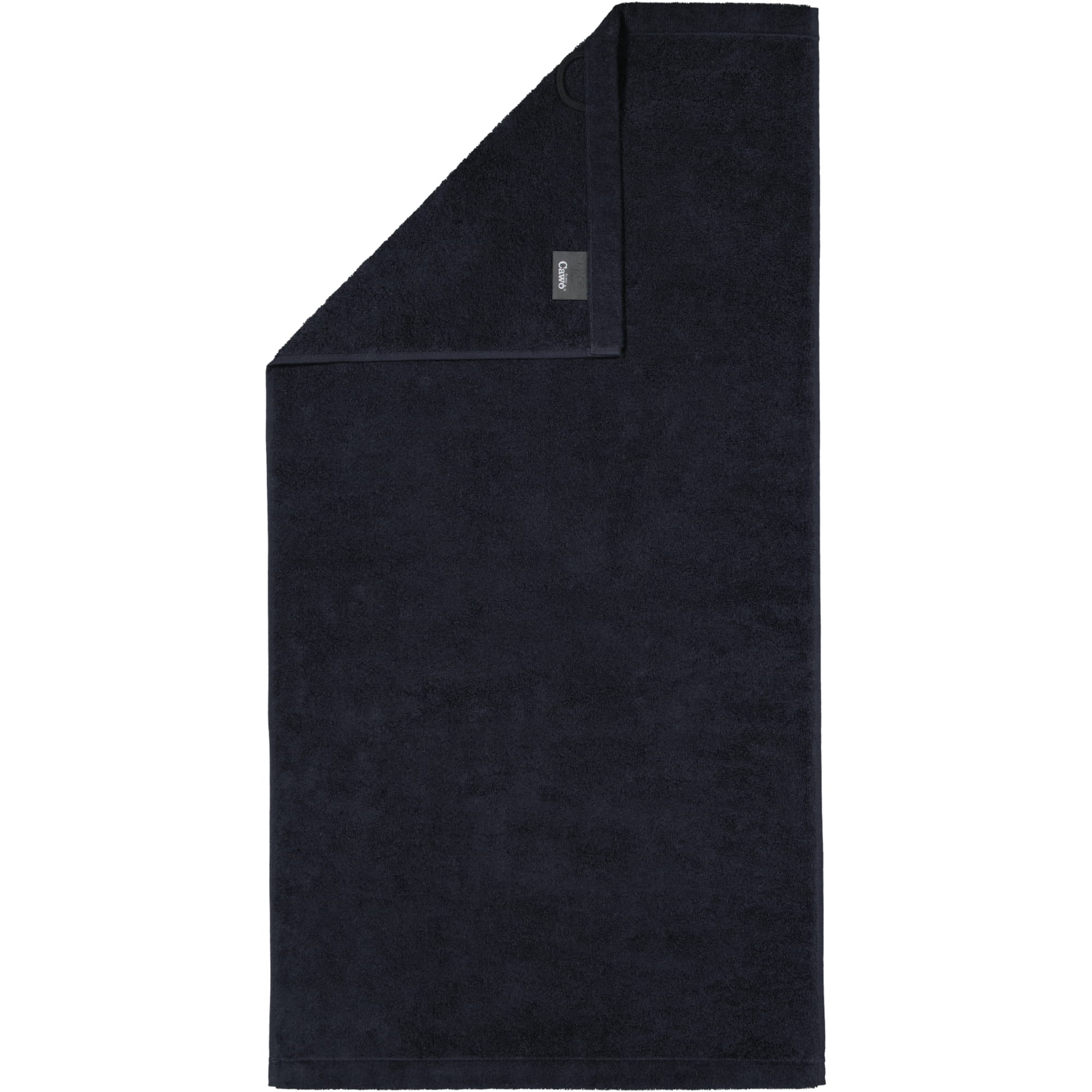 Cawö Handtücher Lifestyle Uni 7007 schwarz - 906 - Handtuch 50x100 cm
