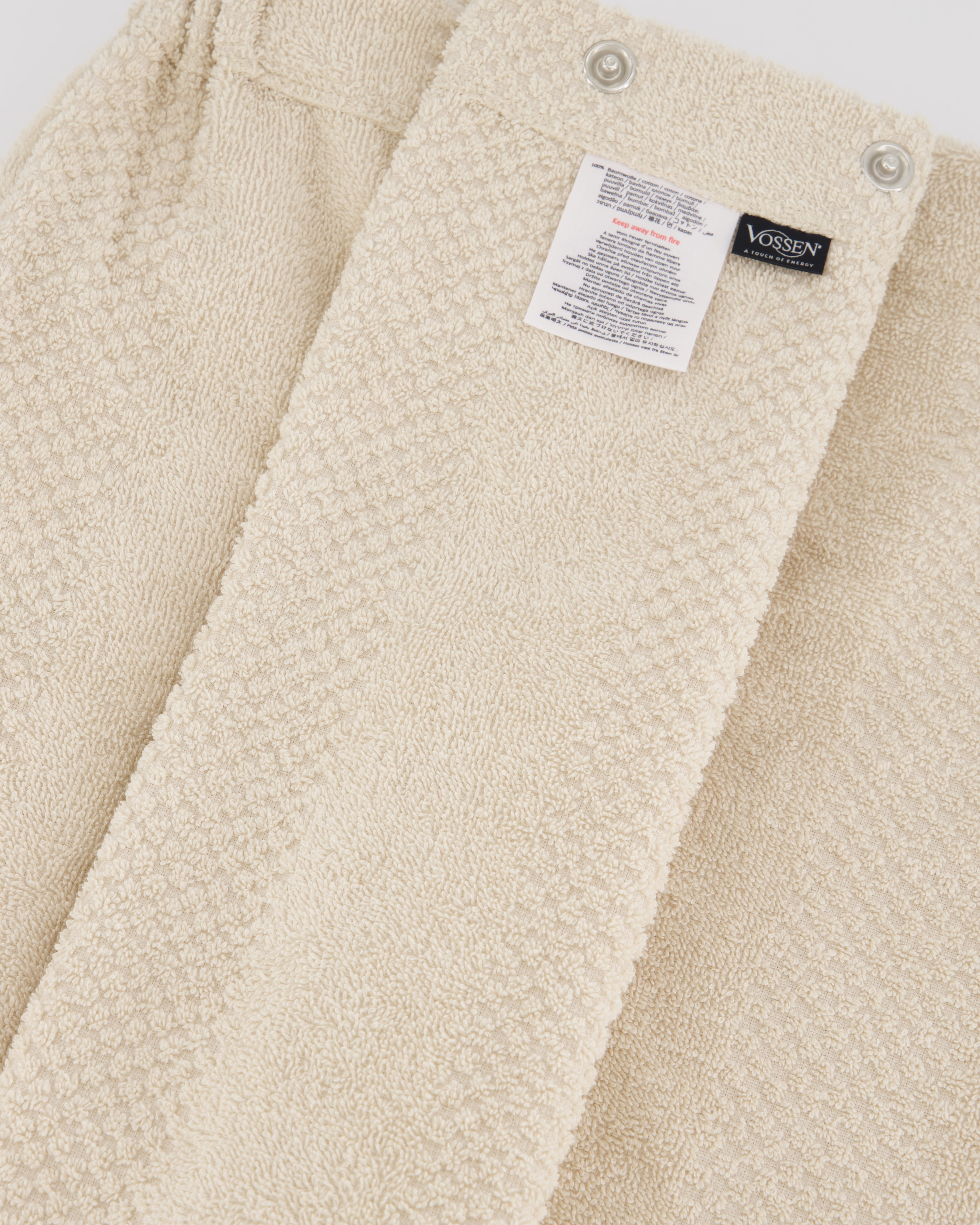 Vossen Saunakilts Herren Balance Silvo sand - 6040