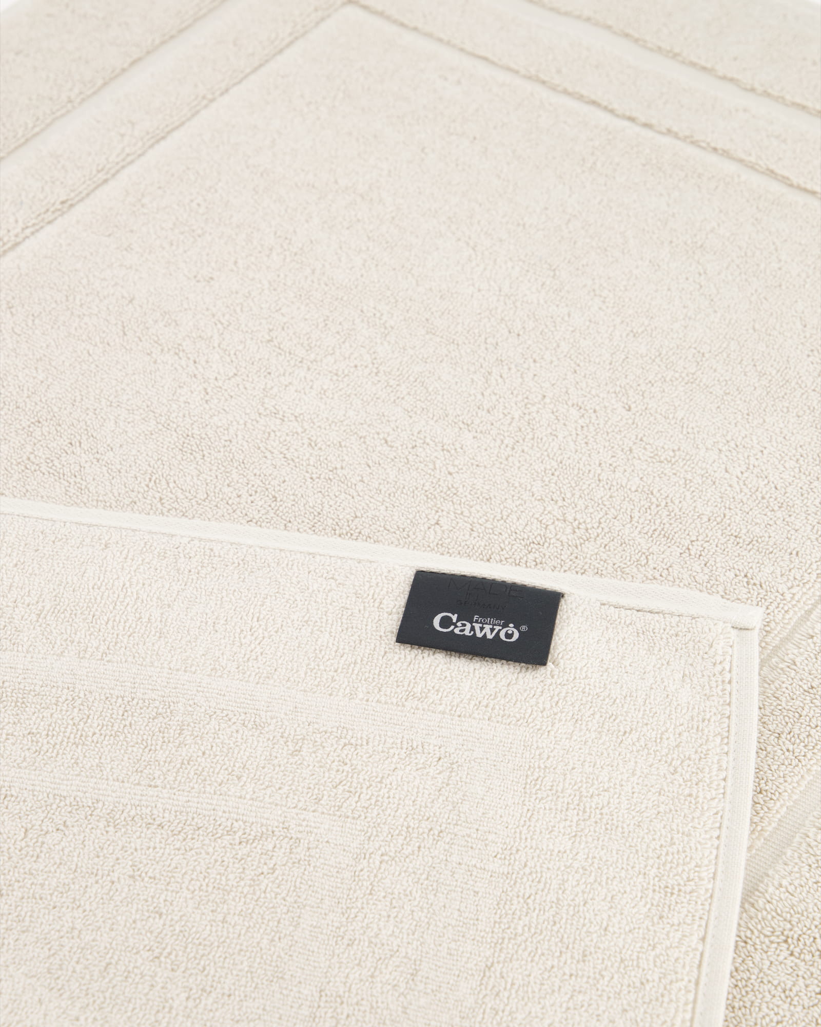 Cawö Badematte Classic 303 - Größe: 50x80 cm - Farbe: travertin - 366
