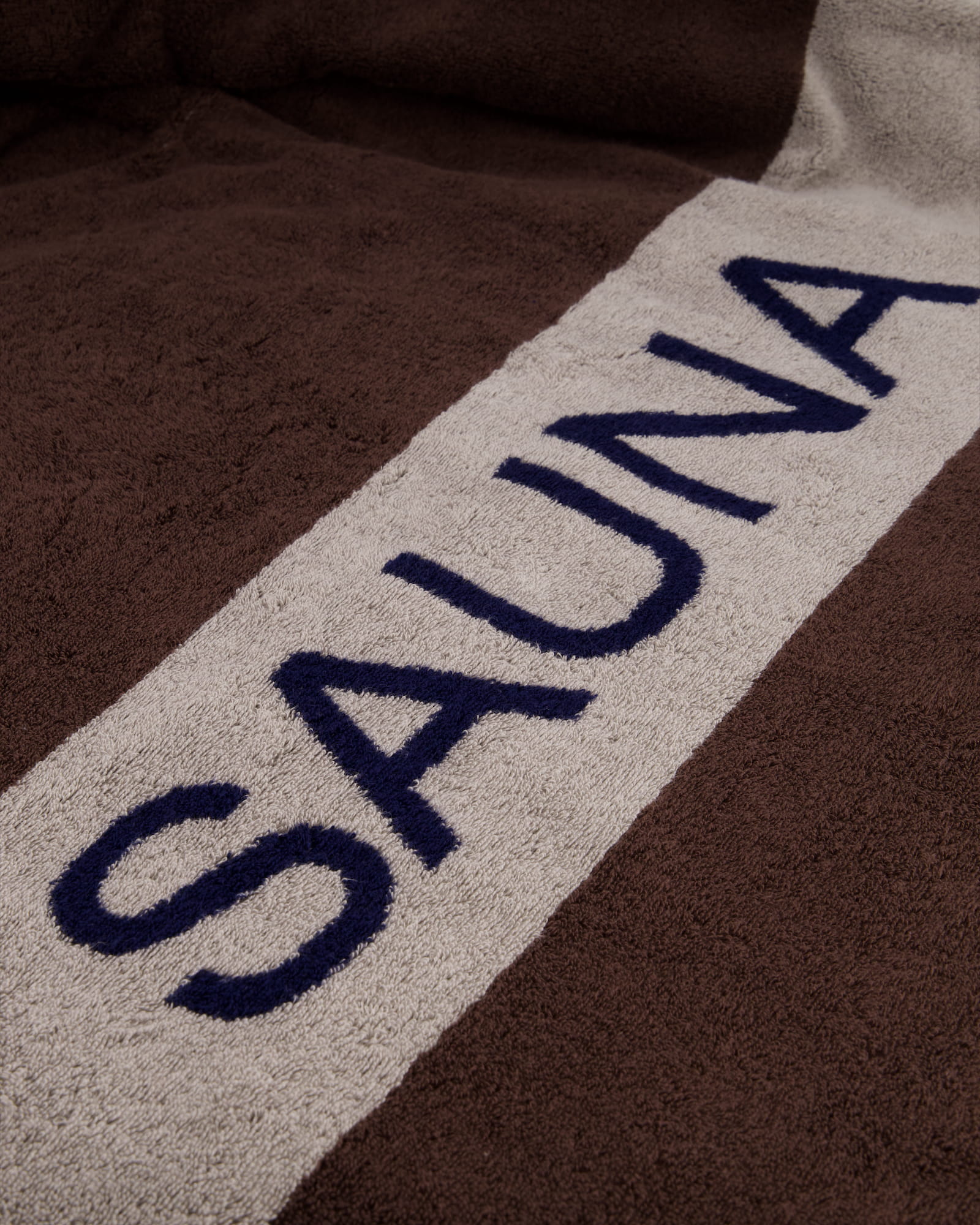Cawö Saunatücher SAUNA 6238 mokka - 37 - 80x200 cm