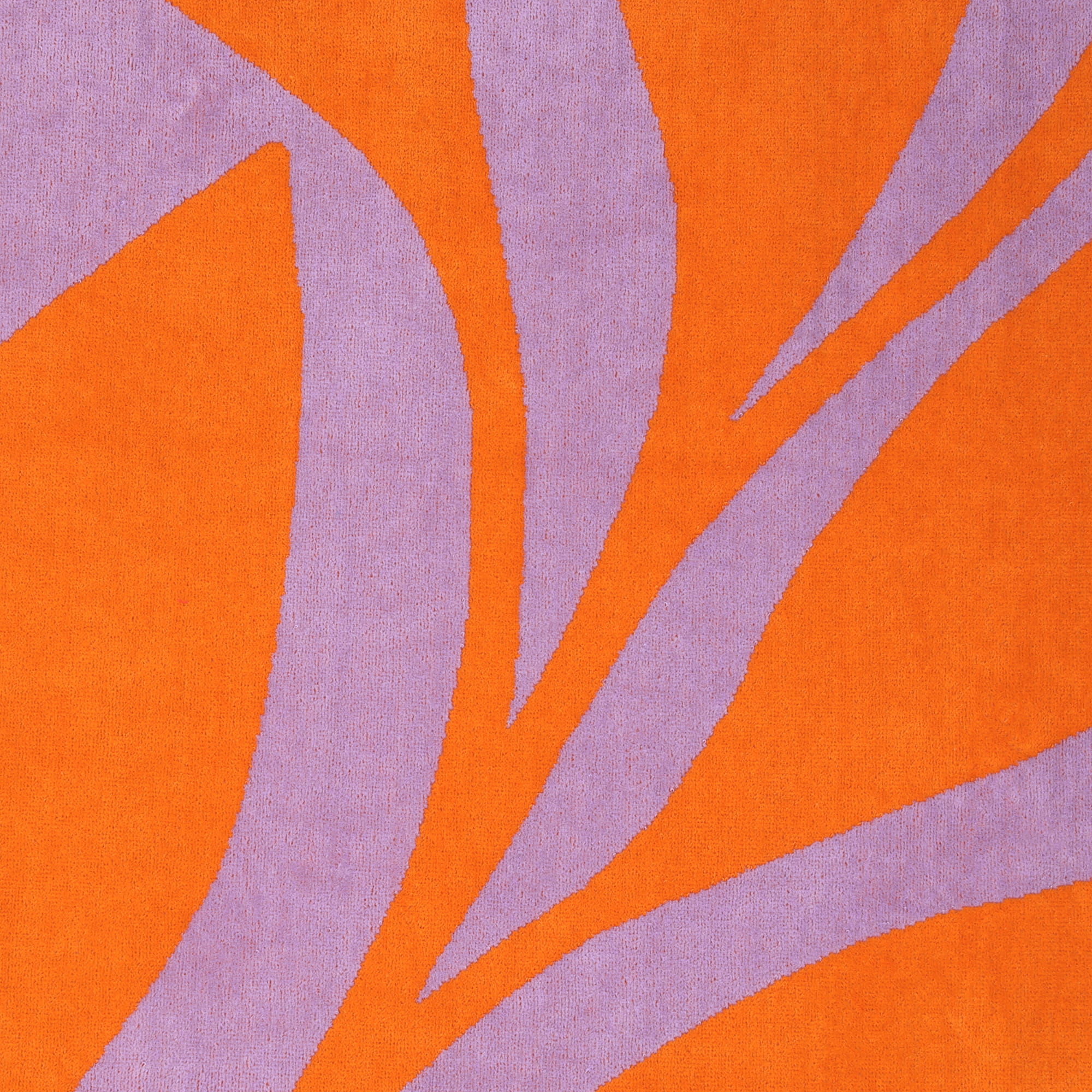Vossen Strandtücher Ocean Leaf orange - 0001 - Strandtuch 100x180 cm