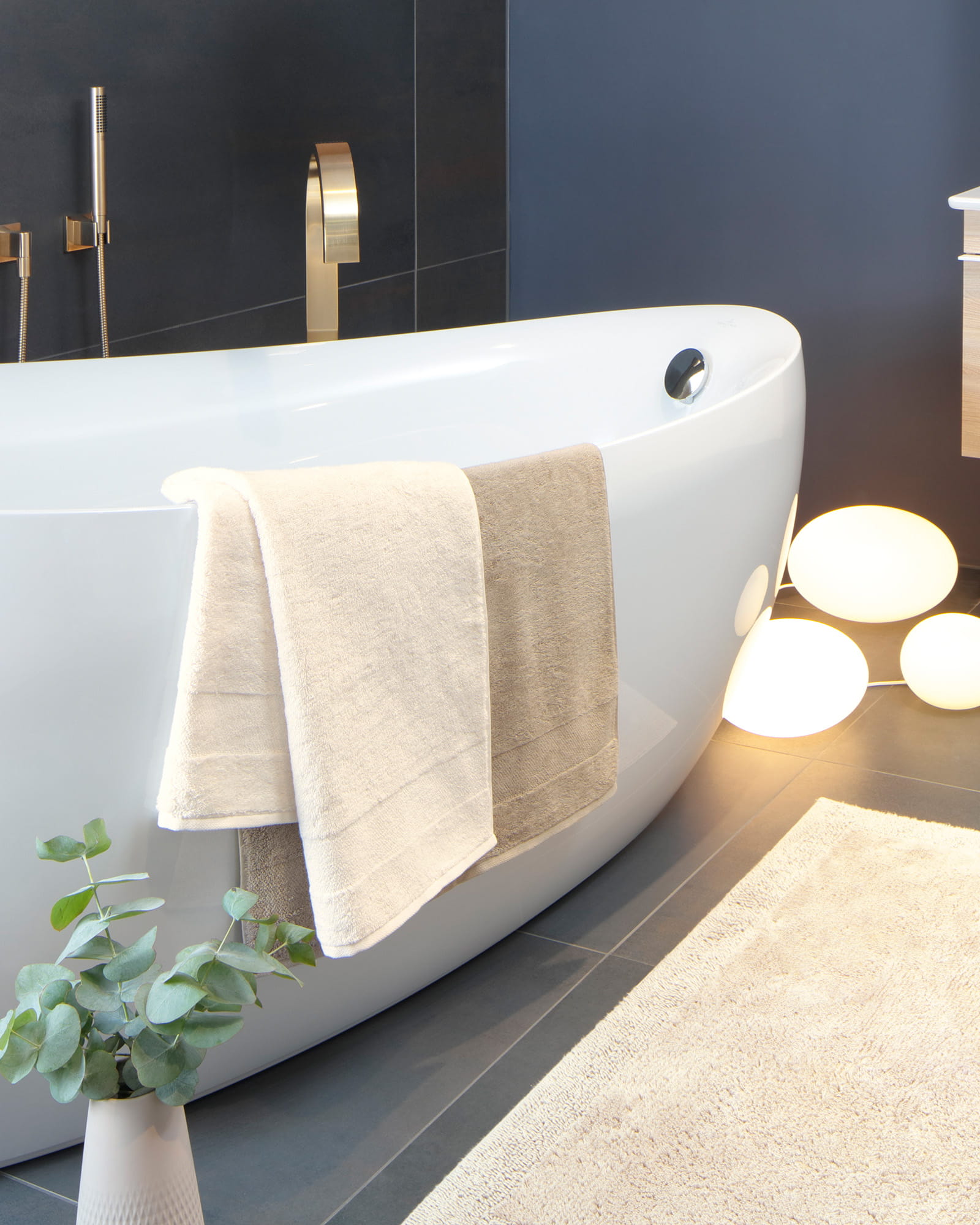 Villeroy & Boch - Badteppich Coordinates Charisma 2555 - Farbe: cashmere - 356