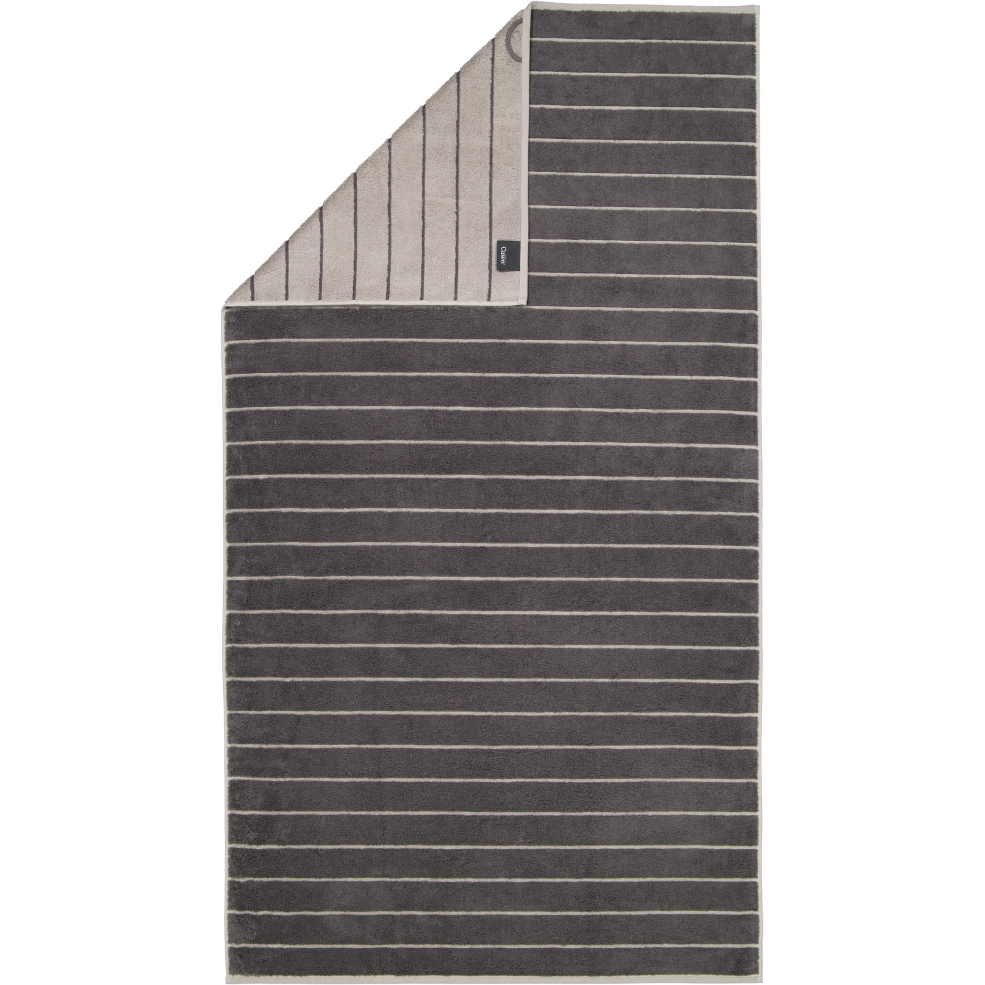 Cawö Handtücher Balance Doubleface 6232 anthrazit - 73 - Duschtuch 80x150 cm