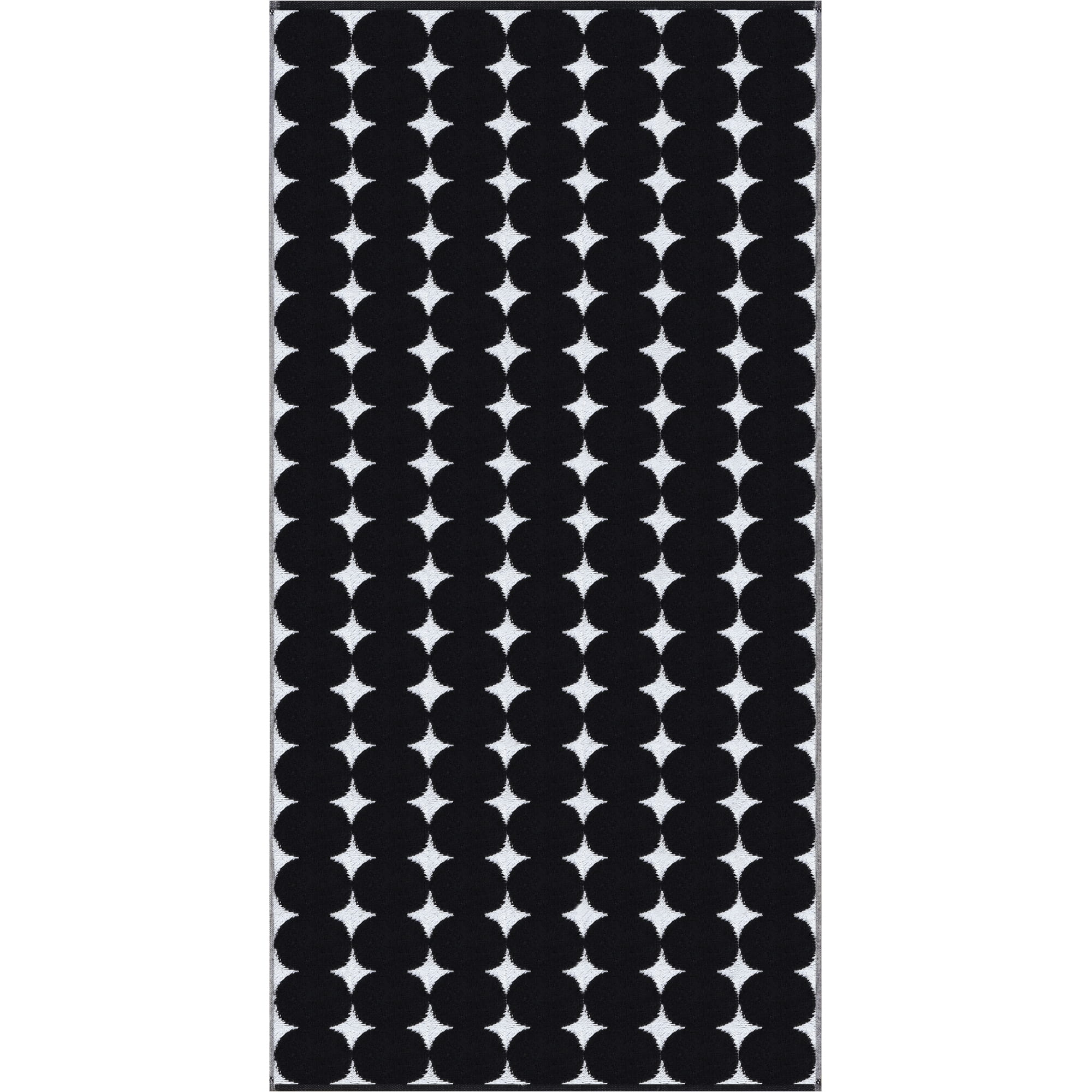 Cawö Handtücher Black&White Bubbles 6279 schwarz/weiß - 96 - Duschtuch 80x150 cm