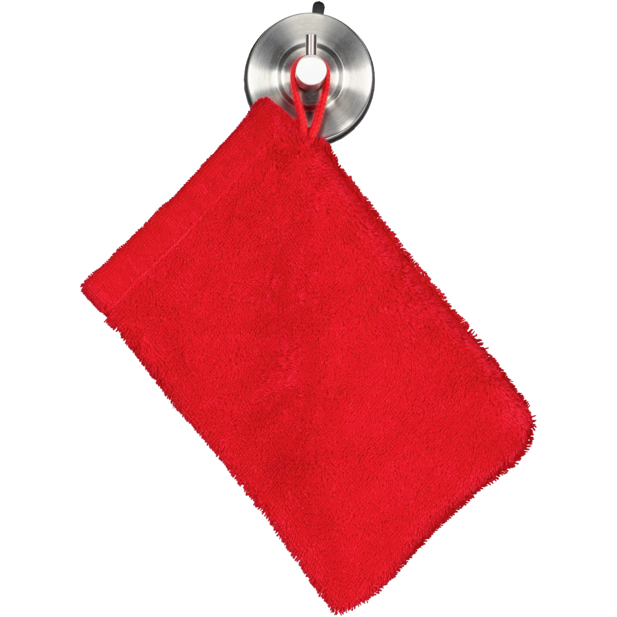Cawö Handtücher Lifestyle Uni 7007 rot - 203 - Waschhandschuh 16x22 cm