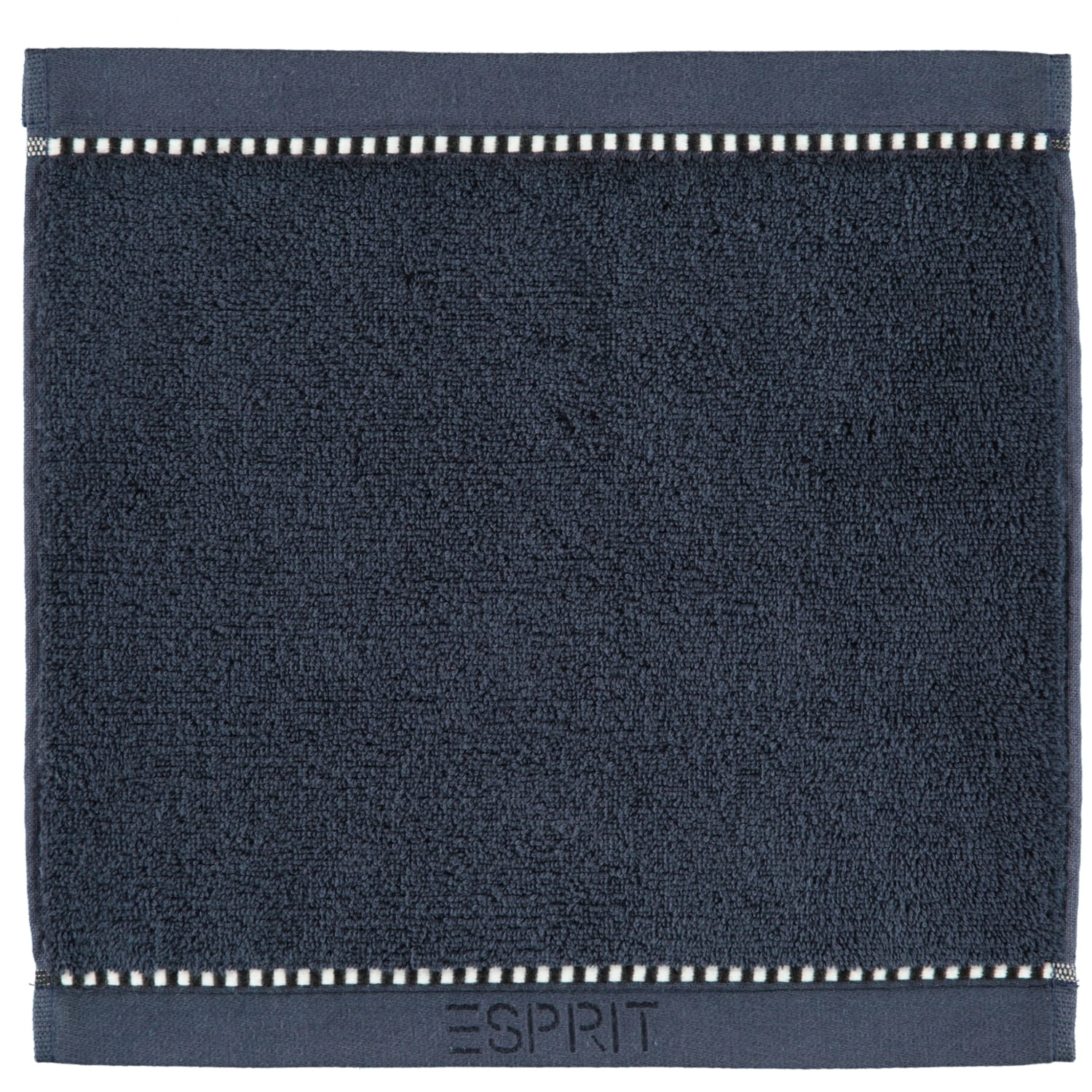 Esprit Box Solid - Farbe: navy blue - 488 - Seiflappen 30x30 cm
