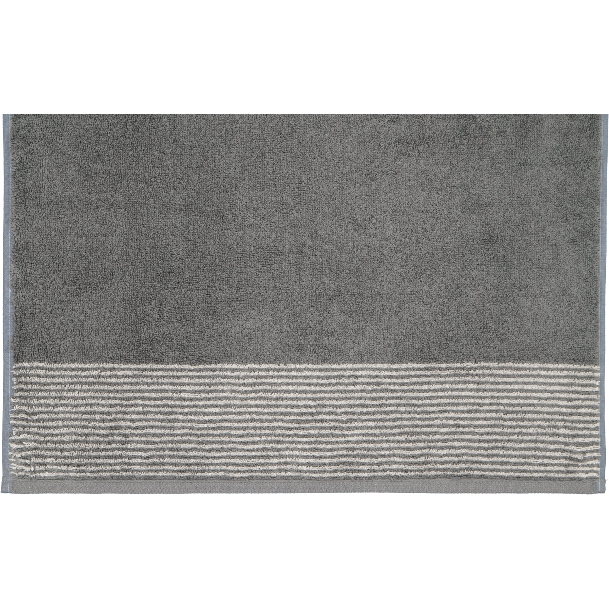 Cawö - Luxury Home Two-Tone 590 - Farbe: schiefer - 77 - Waschhandschuh 16x22 cm