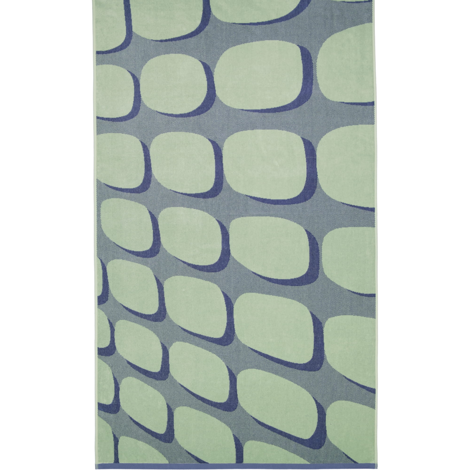 Vossen Strandtücher Shadow Play soft green - 0002 - Strandtuch 100x180 cm