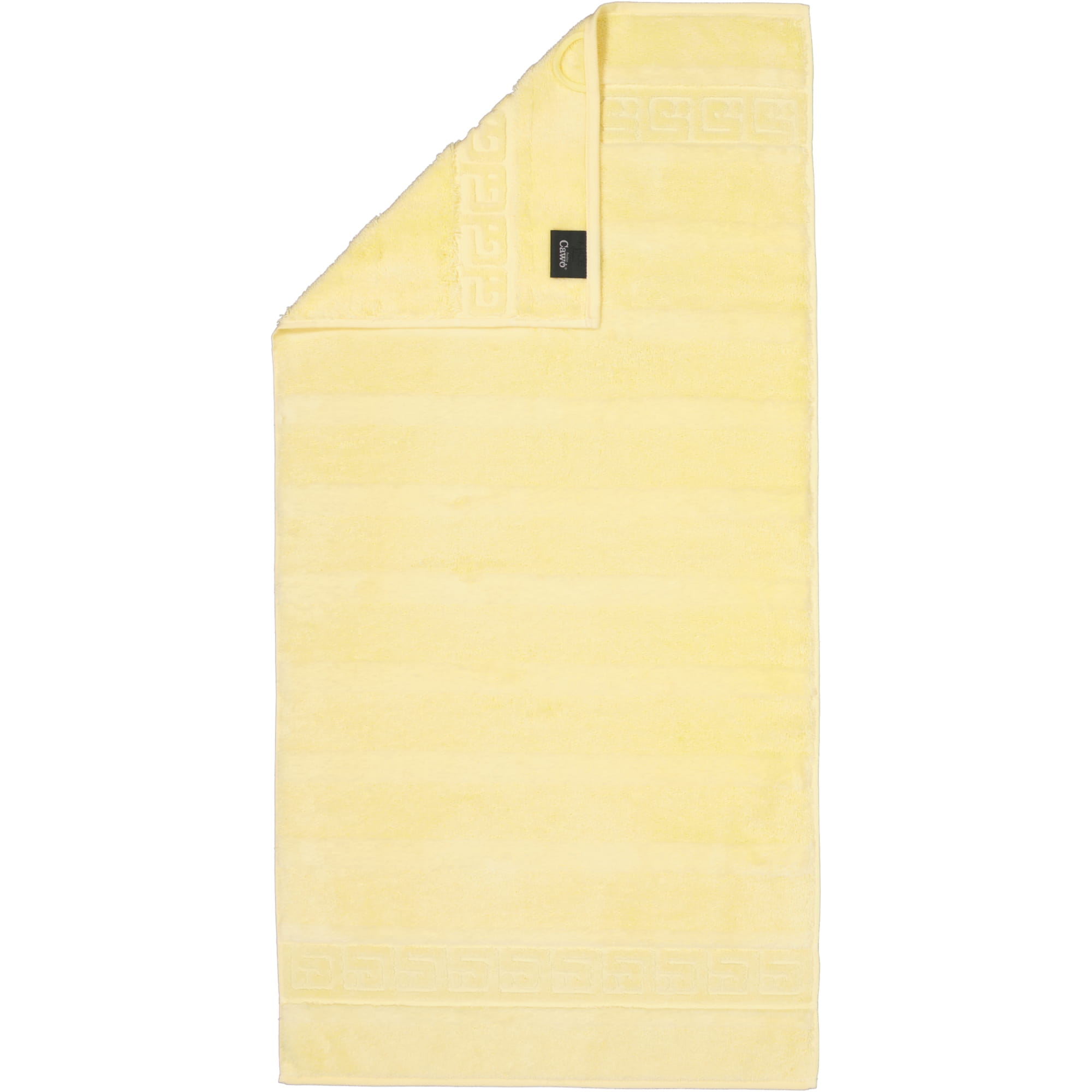 Cawö - Noblesse Uni 1001 - Farbe: honig - 581 - Handtuch 50x100 cm
