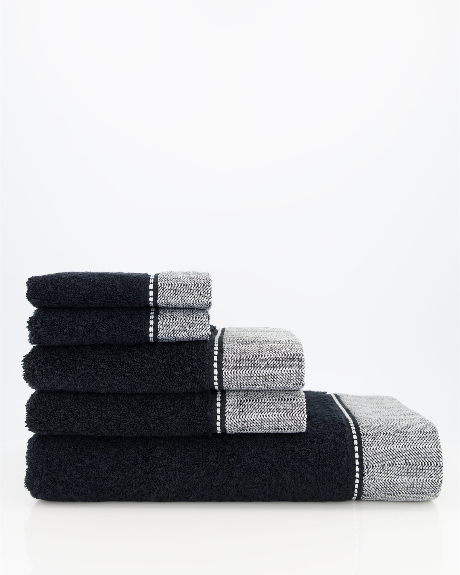 Möve Brooklyn Uni - Farbe:  black - 199 (1-0669/8970) - Duschtuch 80x150 cm