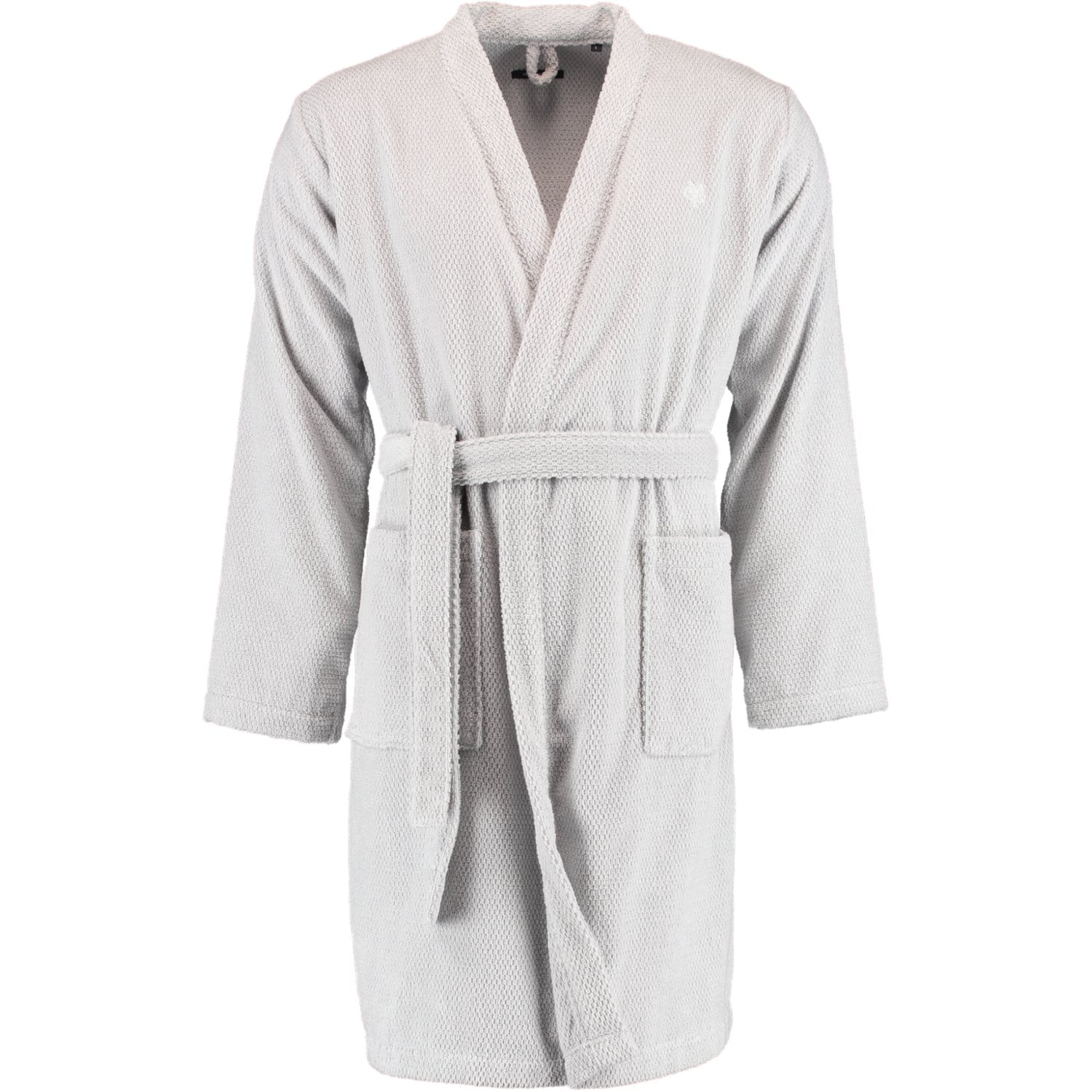 Marc O'Polo Bademantel Kimono Tali - Farbe: light grey - XXL