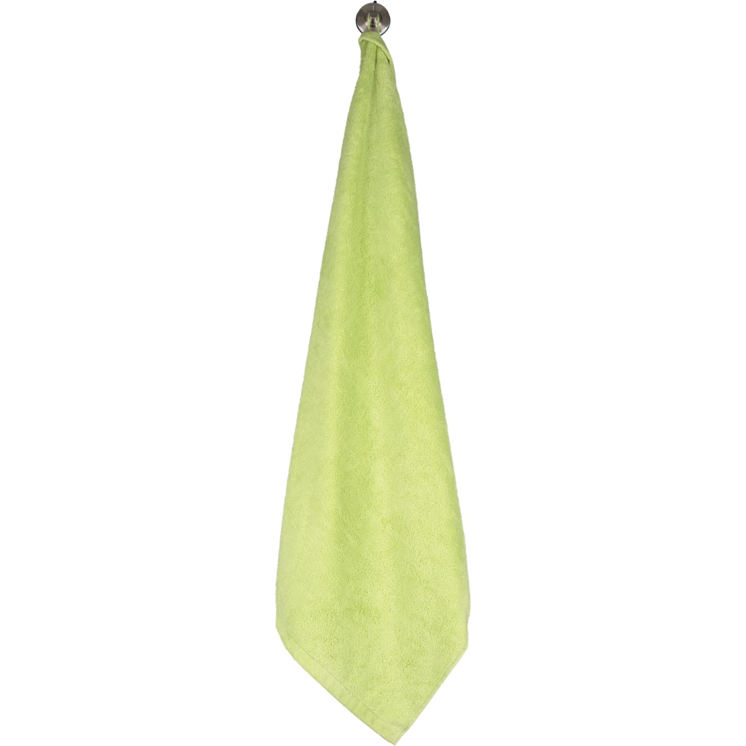Cawö - Life Style Uni 7007 - Farbe: pistazie - 412 - Badetuch 100x160 cm