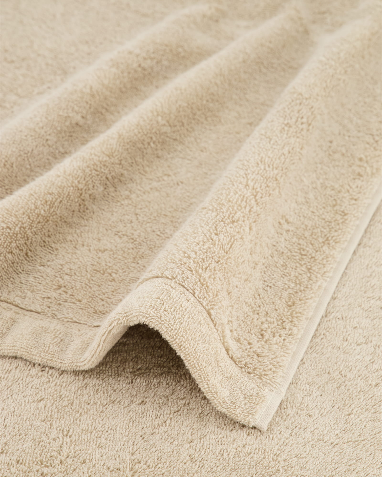 Cawö Handtücher Lifestyle Uni 7007 leinen - 340 - Seiflappen 30x30 cm