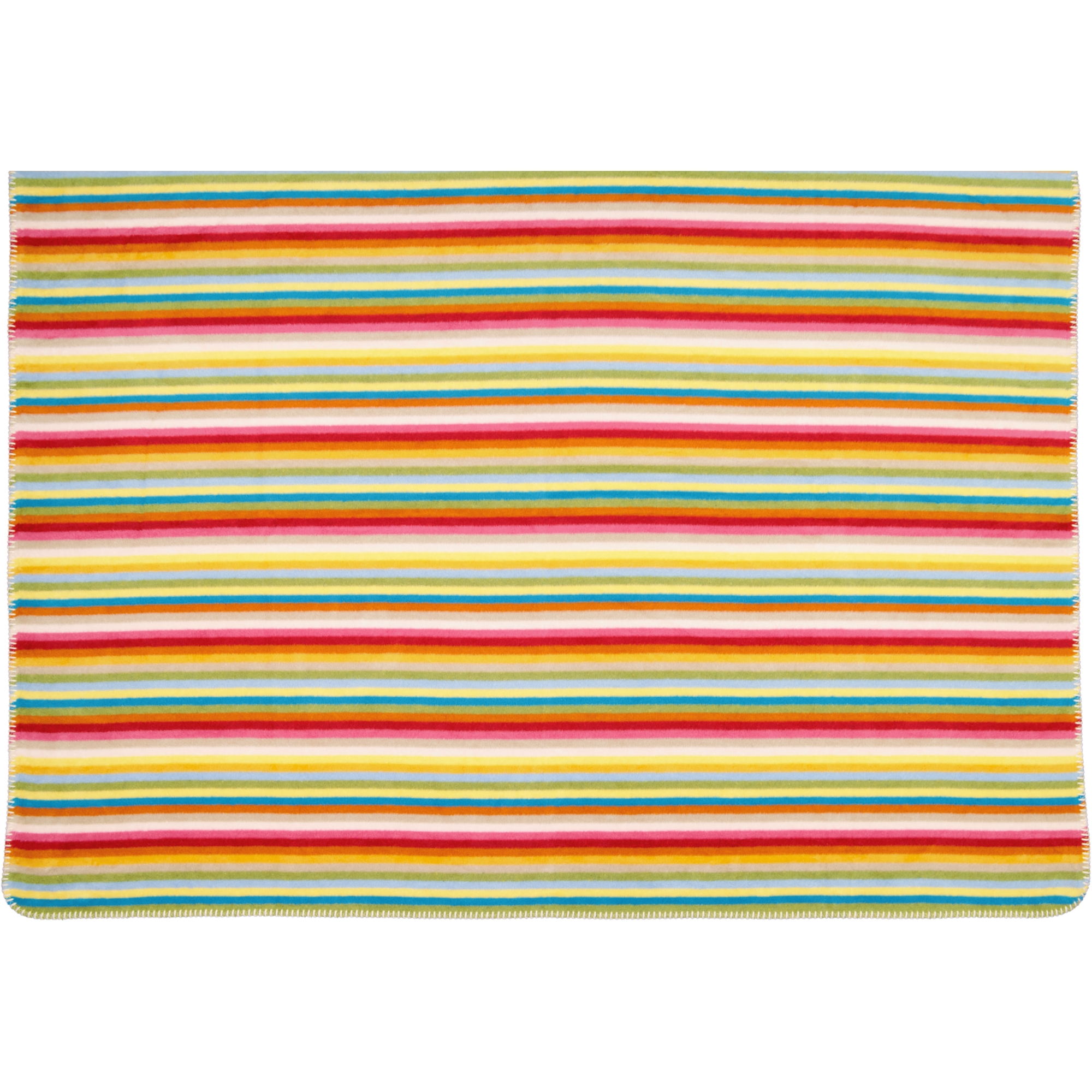 Cawö Wohndecken Lifestyle Streifen 7008 multicolor - 25 - 150x200 cm