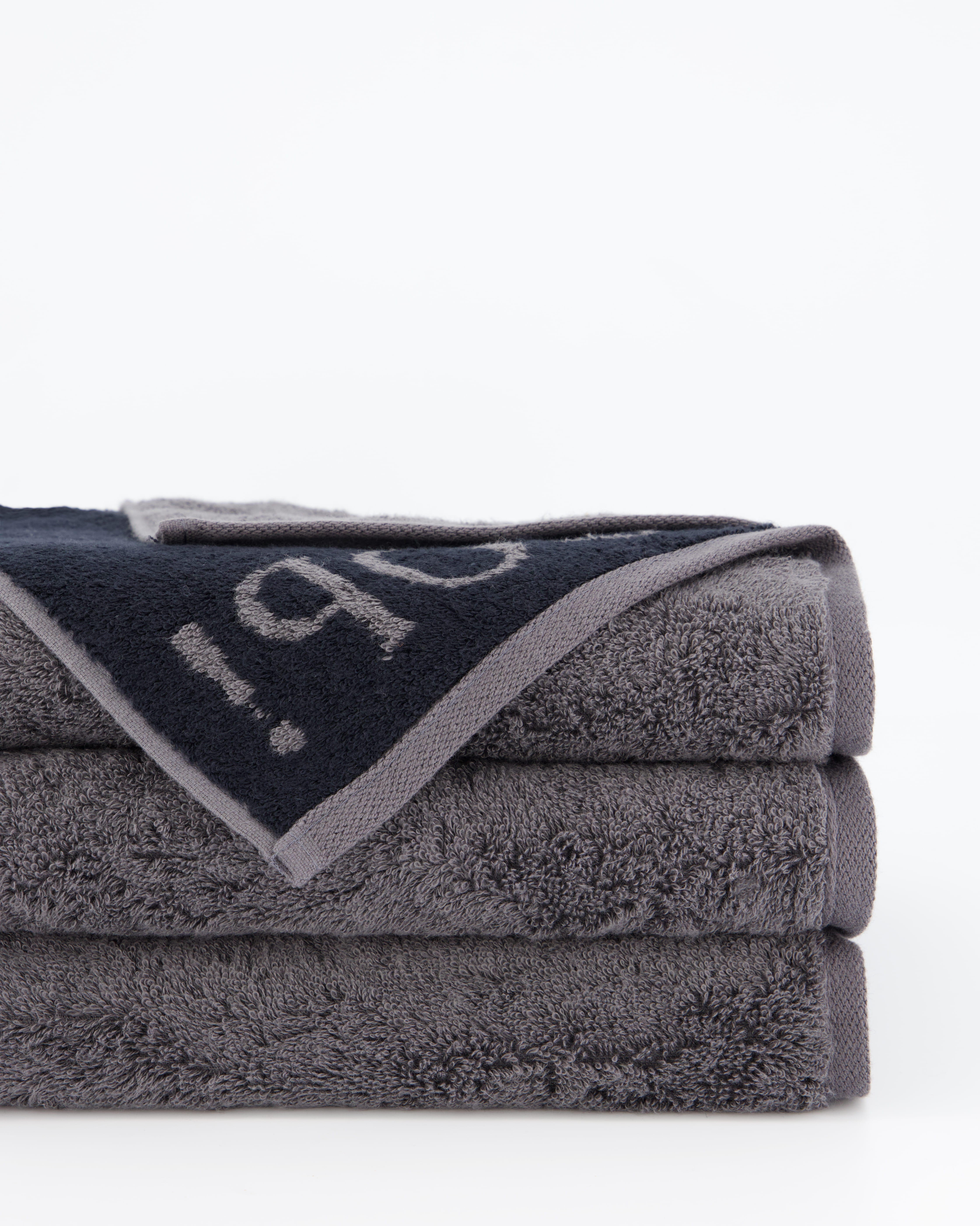 JOOP! Handtücher New Classic Doubleface 1720 Basalt - 79 - Seiflappen 30x30 cm