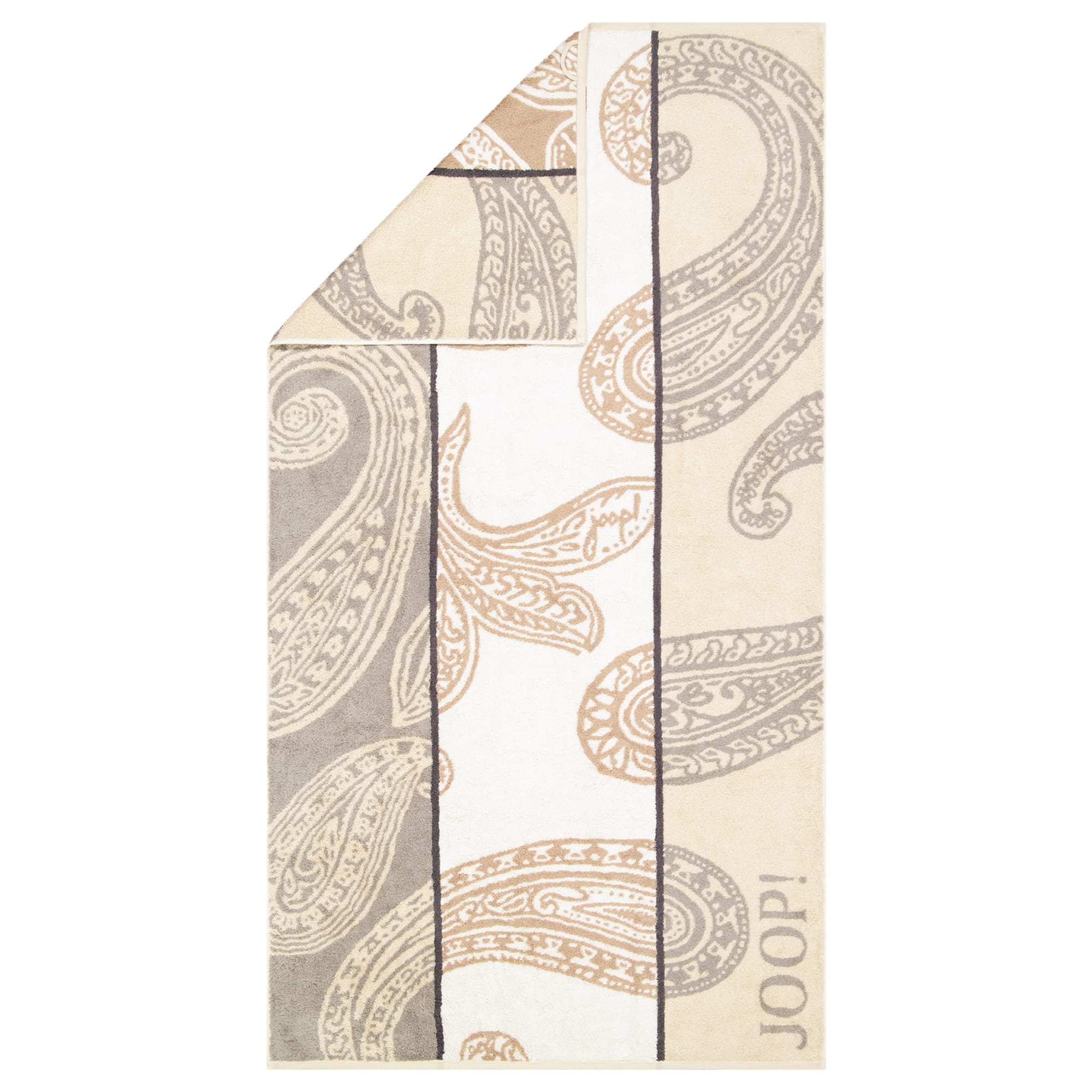 JOOP! Handtücher Contour Paisley 1714 Creme - 37 - Duschtuch 80x150 cm