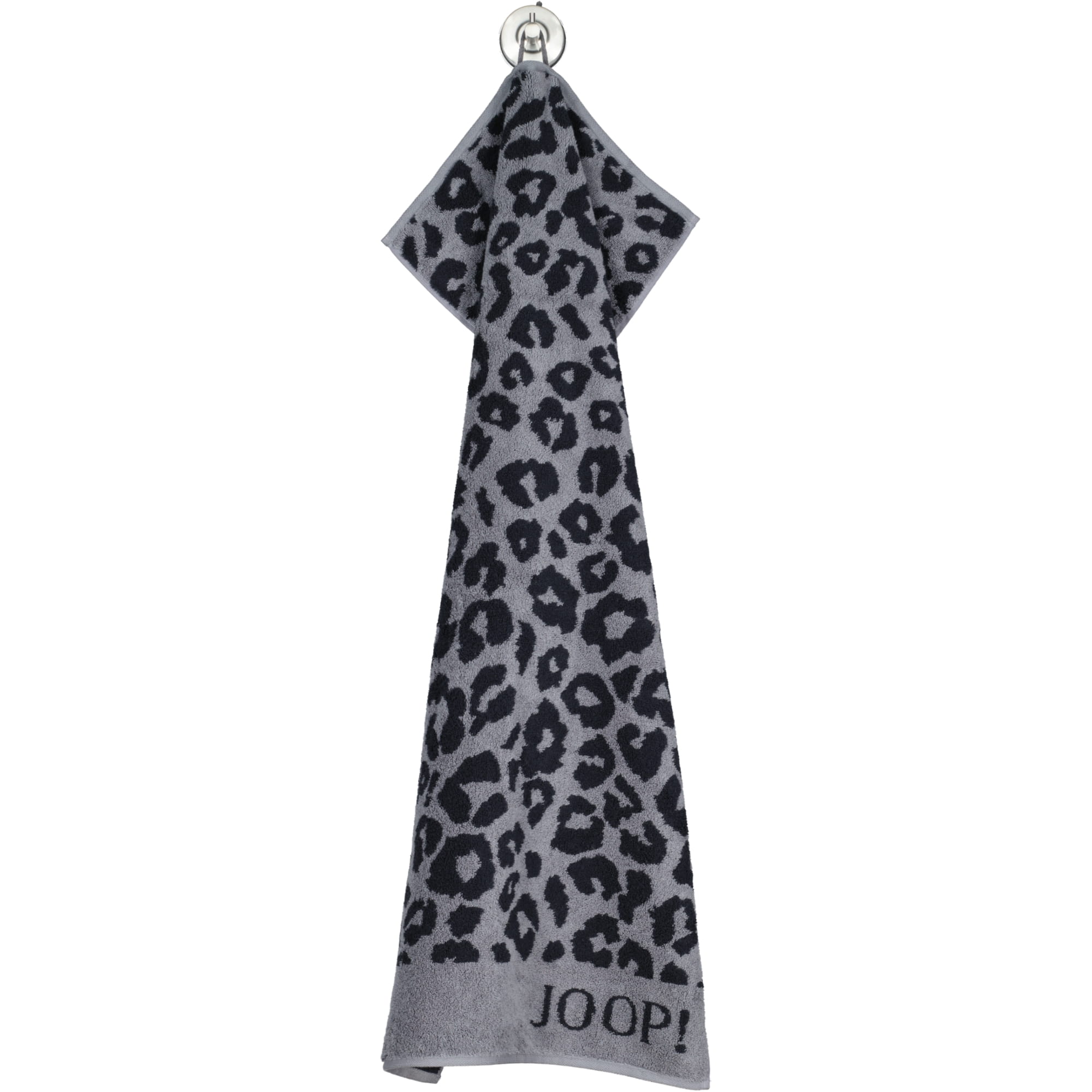 JOOP! Handtücher Leo Allover 1707 graphit - 90 - Handtuch 50x100 cm