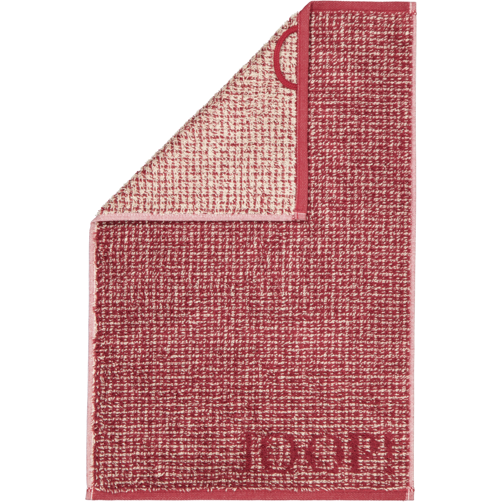 JOOP! Handtücher Select Allover 1695 rouge - 32 - Gästetuch 30x50 cm