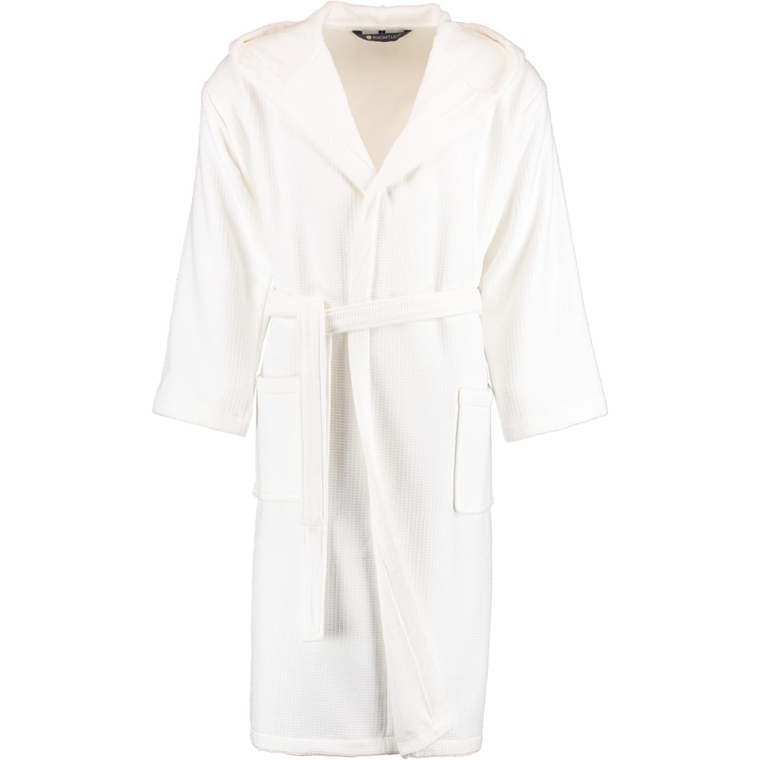 Rhomtuft - Bademantel Face & Body unisex - Farbe: weiß - 01