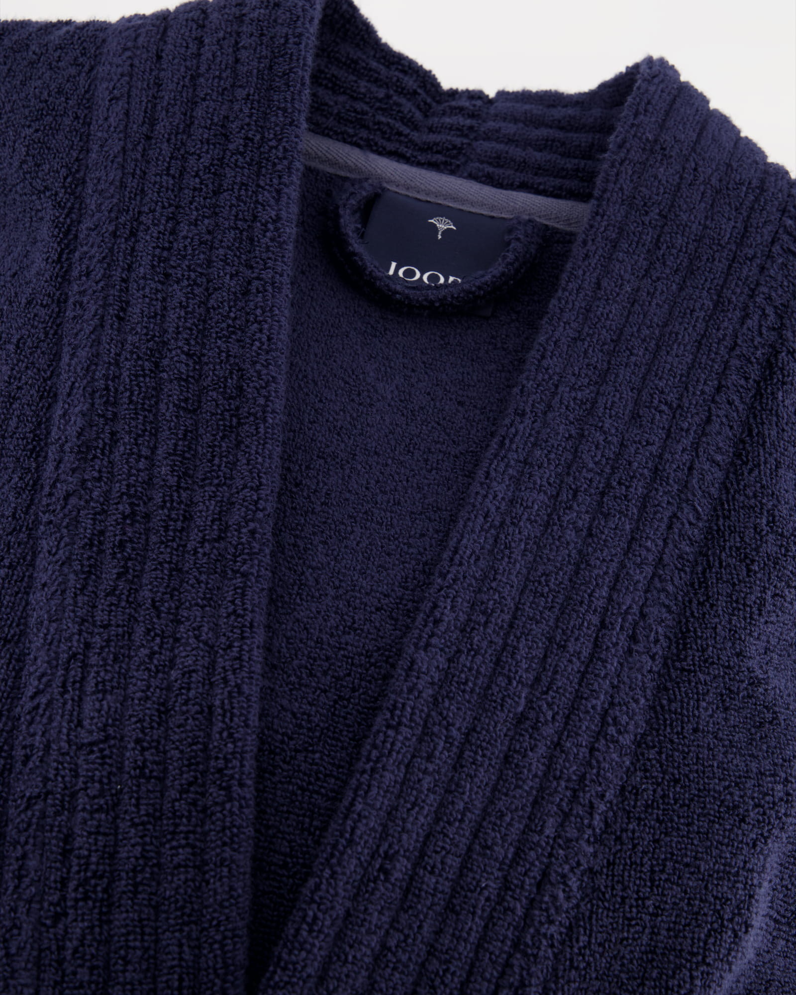 JOOP! Herren Bademantel - Kimono 1647 - Farbe: Blau - 175 - S