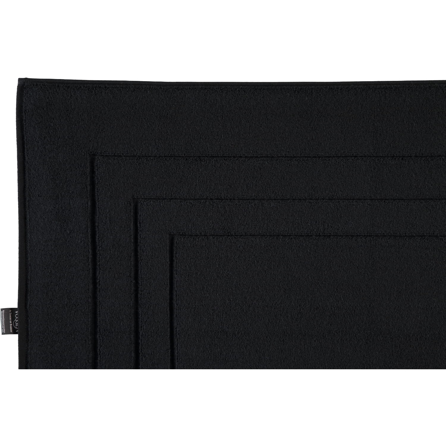 Vossen Badematten Feeling schwarz - 7900