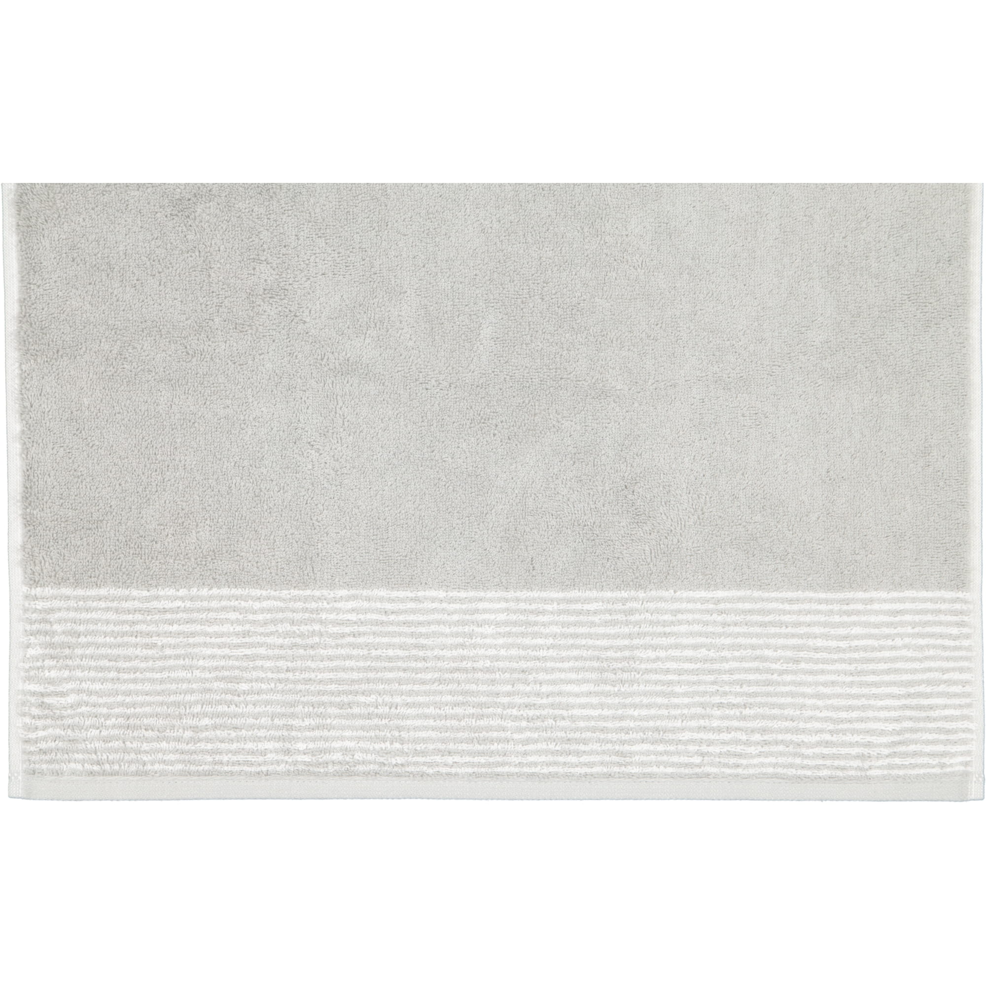 Cawö - Luxury Home Two-Tone 590 - Farbe: platin - 76 - Handtuch 50x100 cm