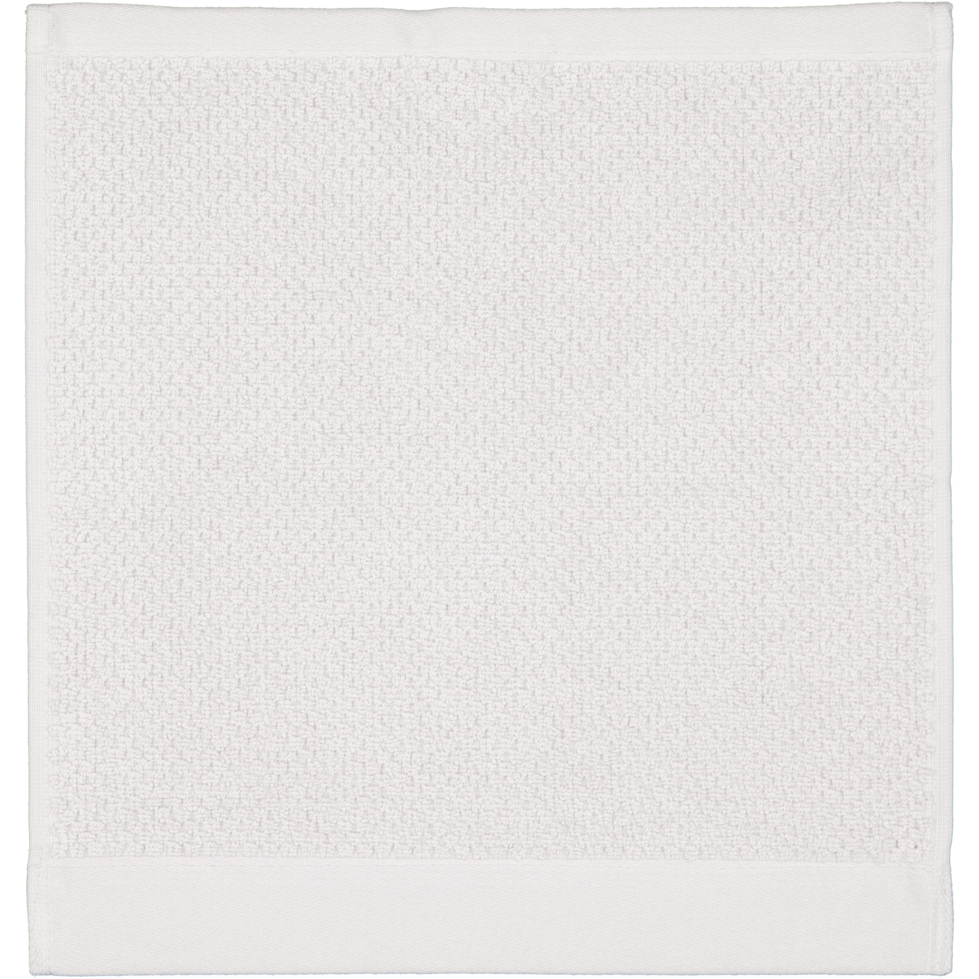 Rhomtuft - Handtücher Baronesse - Farbe: perlgrau - 11 - Seiflappen 30x30 cm