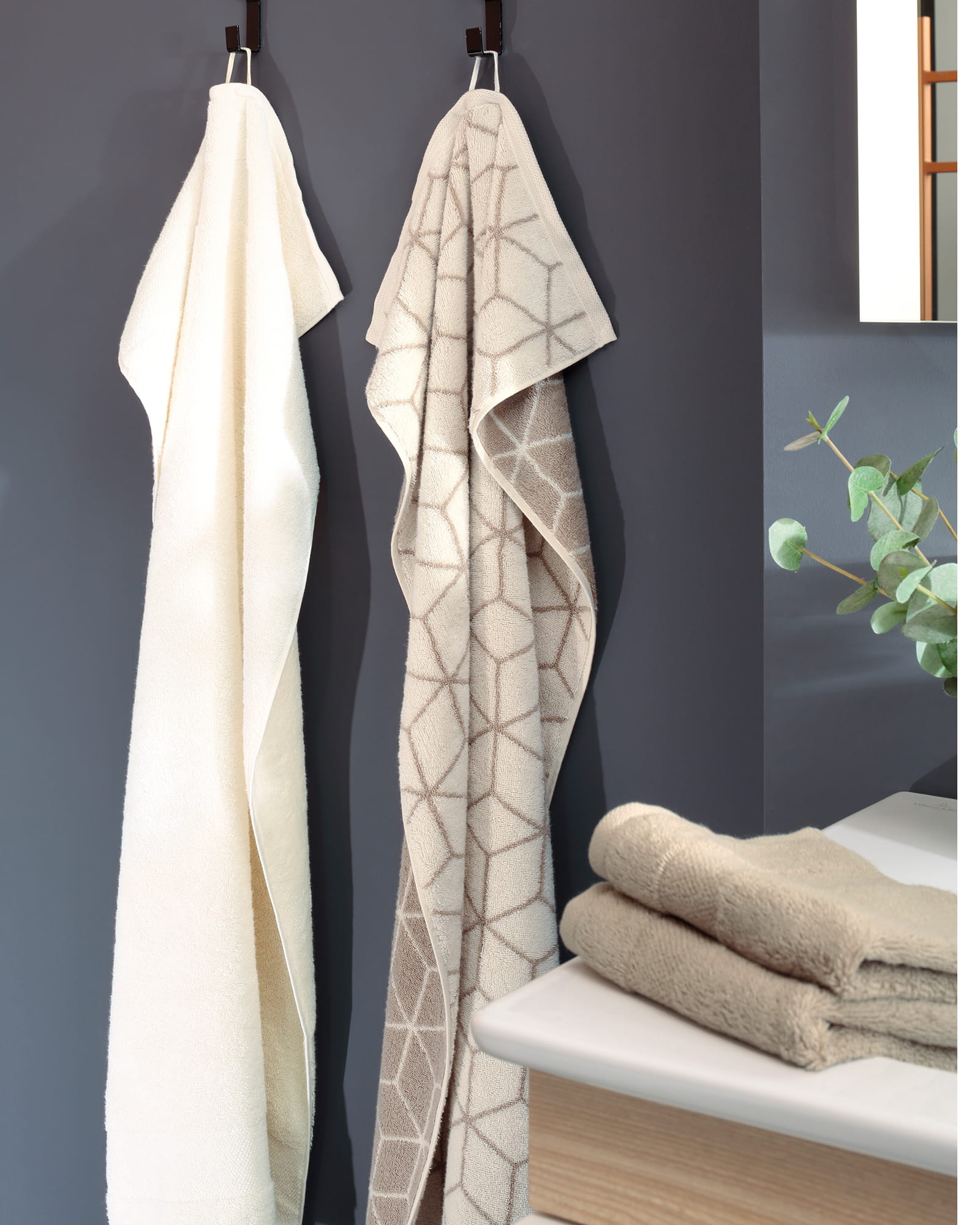 Villeroy & Boch Handtücher Coordinates Carré 2557 - Farbe: cashmere - 33