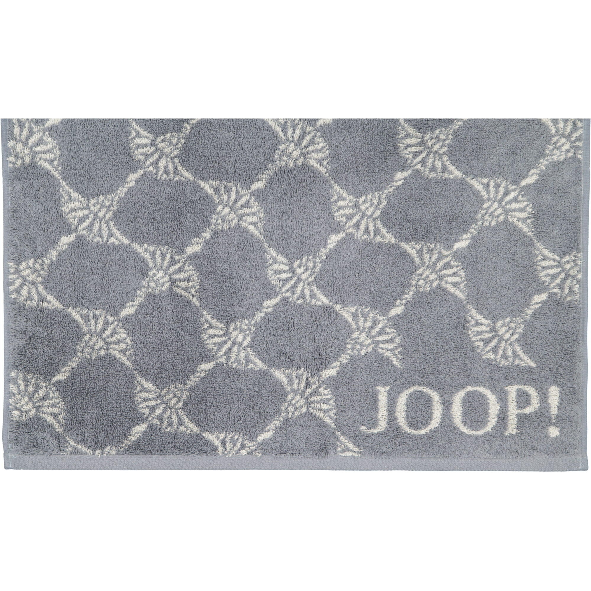 JOOP! Cornflower 1611 - Farbe:  Anthrazit - 77 - Seiflappen 30x30 cm