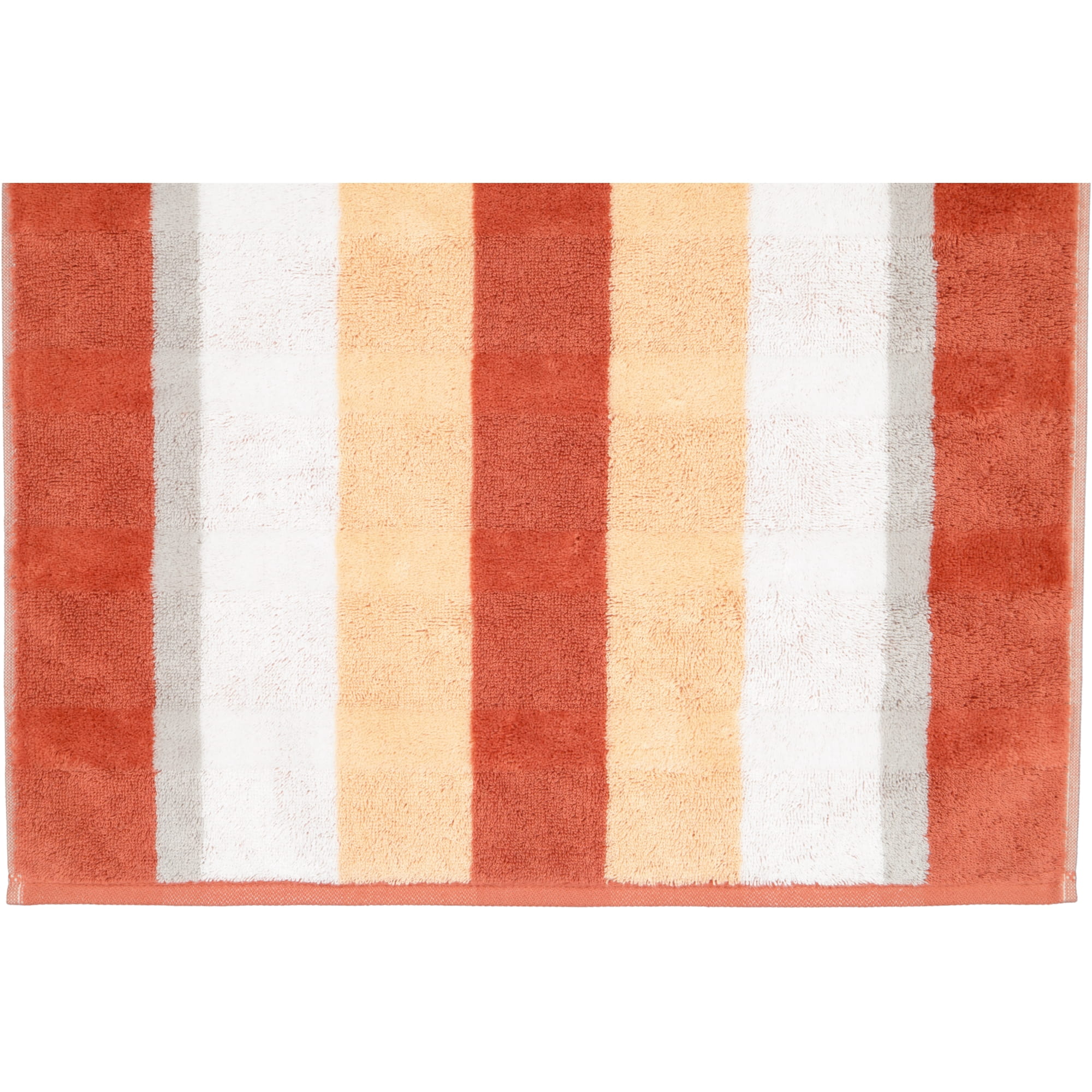Cawö Handtücher Noblesse Stripe 1087 brick - 33