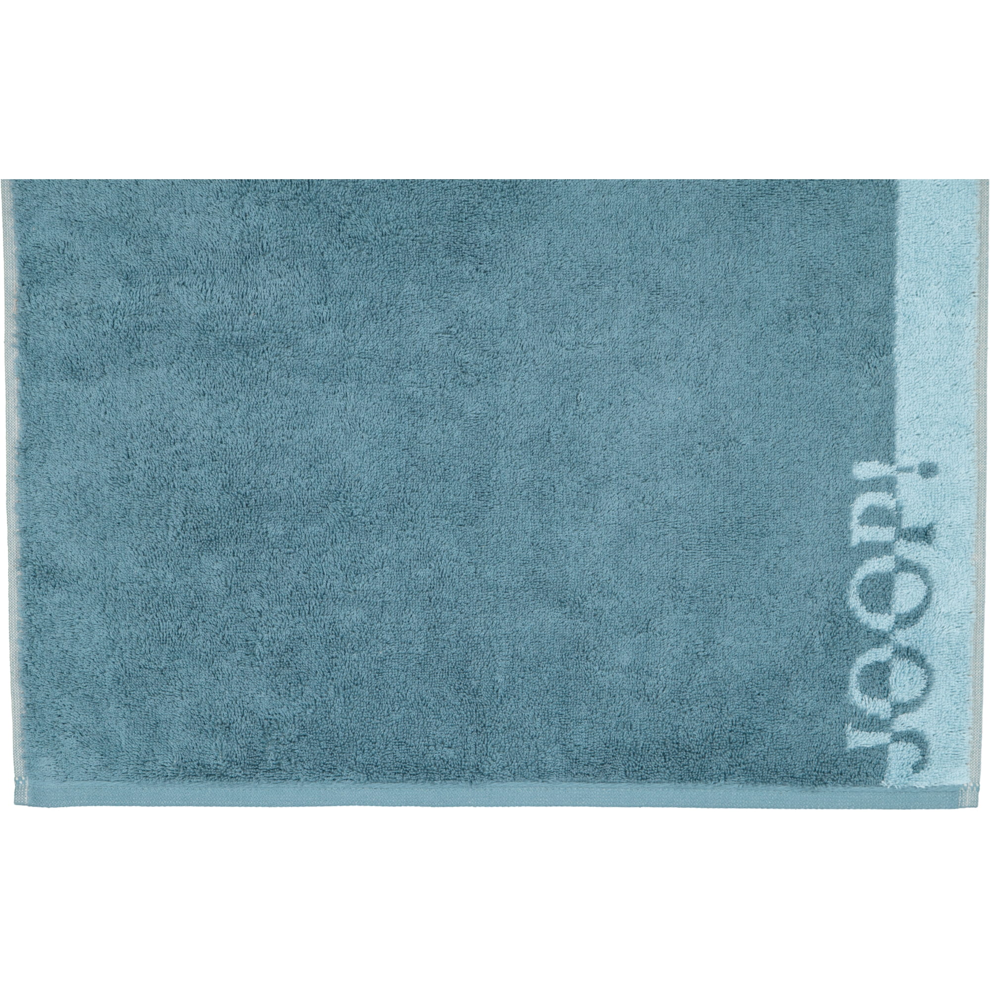 JOOP Tone Doubleface 1689 - Farbe: Aqua - 44 - Gästetuch 30x50 cm