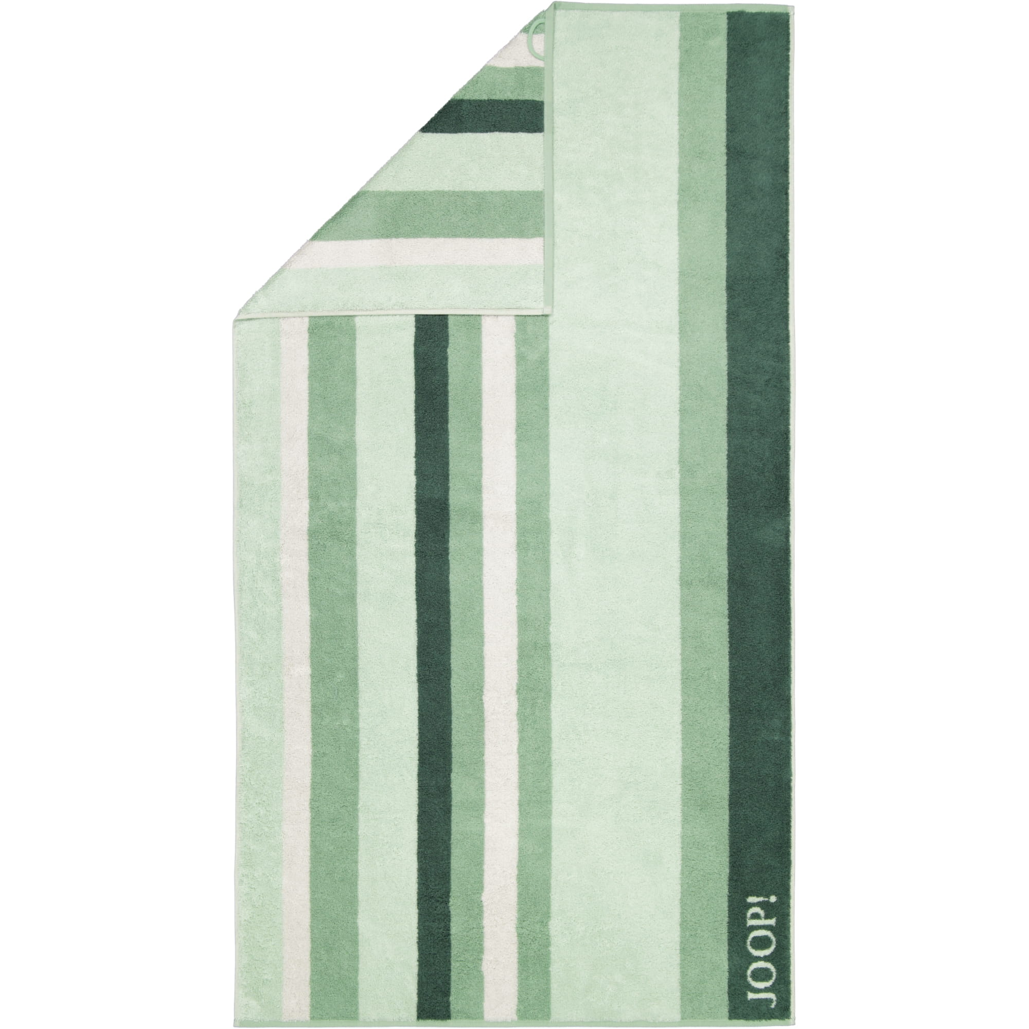 JOOP! Handtücher Vibe Streifen 1698 salbei - 44 - Duschtuch 80x150 cm